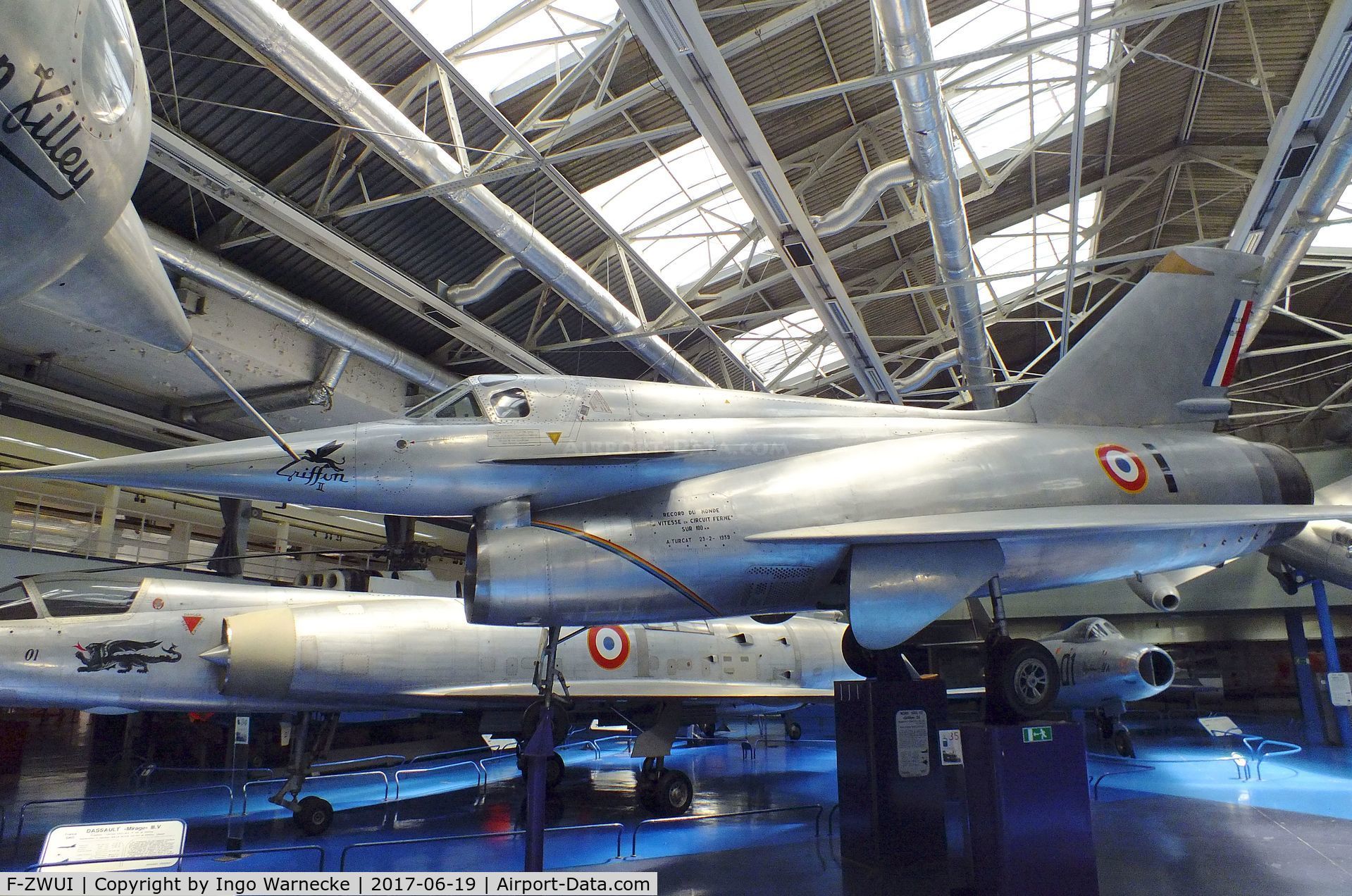 F-ZWUI, Nord 1500 Griffon II C/N 02, Nord N.1500 Griffon II at the Musee de l'Air, Paris/Le Bourget
