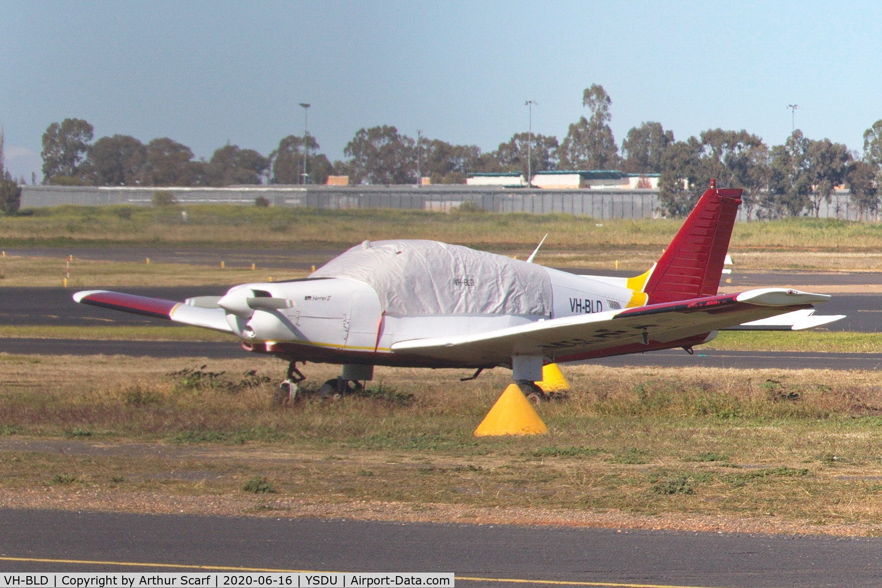 VH-BLD, 1981 Piper PA-28-161 Warrior ll C/N 28-8116136, DUBBO Airport NSW June 2020