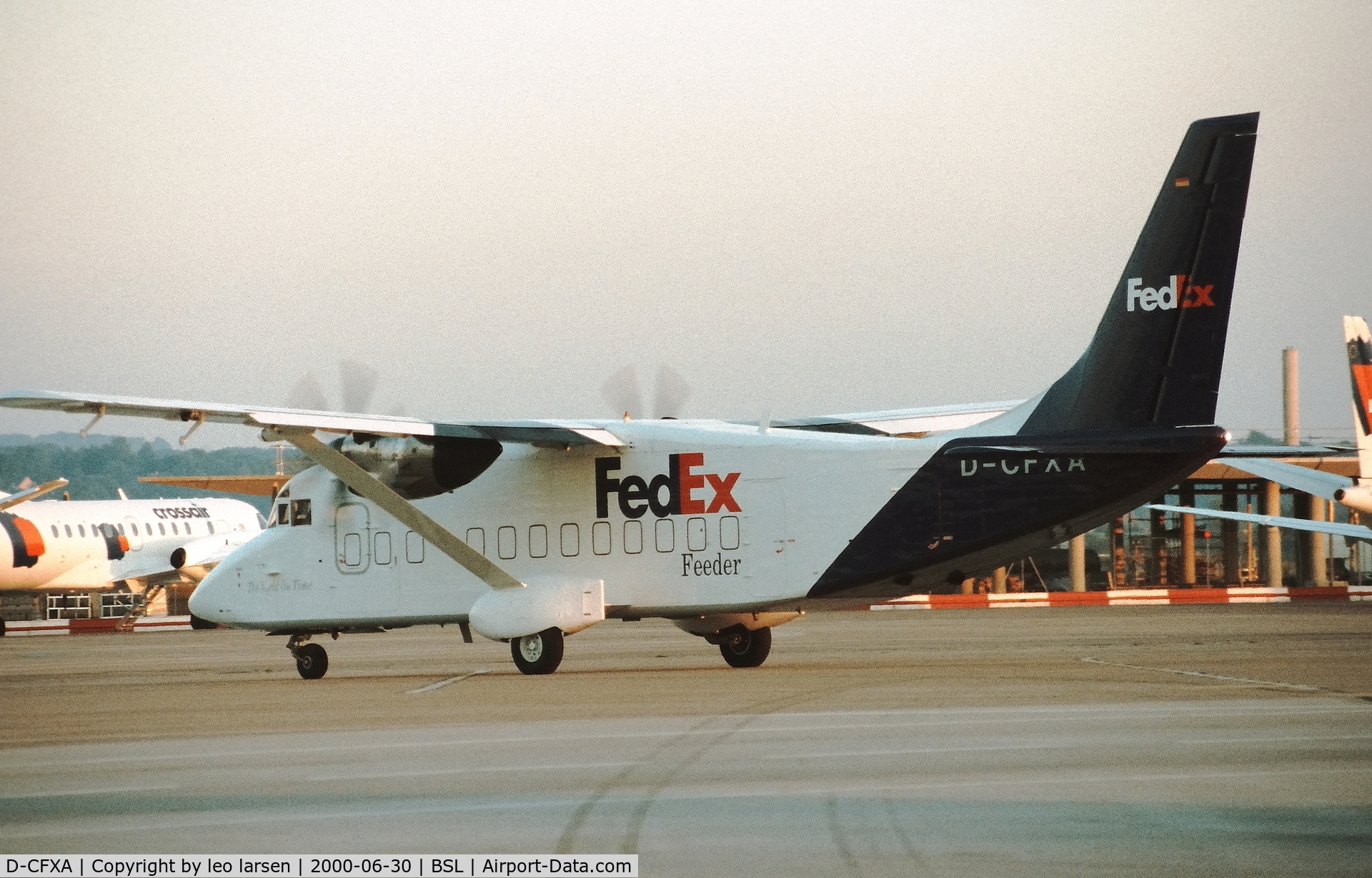D-CFXA, 1989 Short 360-300F C/N SH.3754, Basel 30.6.2000