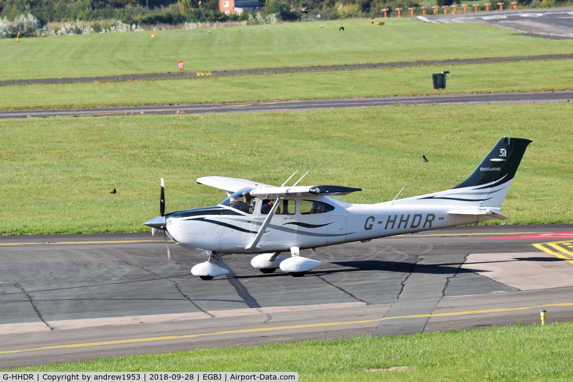G-HHDR, 2008 Cessna 182T Skylane C/N 18282071, G-HHDR at Gloucestershire Airport.