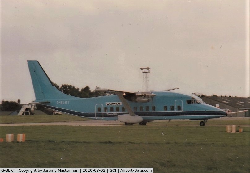 G-BLRT, 1984 Short 360-100 C/N SH.3661, G-BLRT wears Air UK titles & the colours of a former operator Air Business/Maersk.