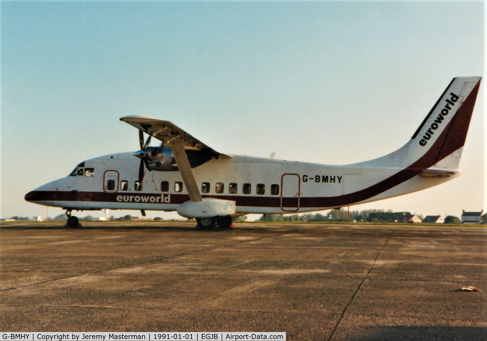 G-BMHY, 1985 Short 360-100 C/N SH.3687, Eurowrold Airways