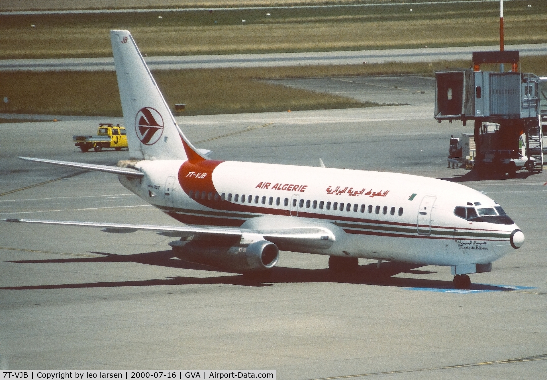7T-VJB, 1982 Boeing 737-2T4 C/N 22801, Geneva 16.7.2000