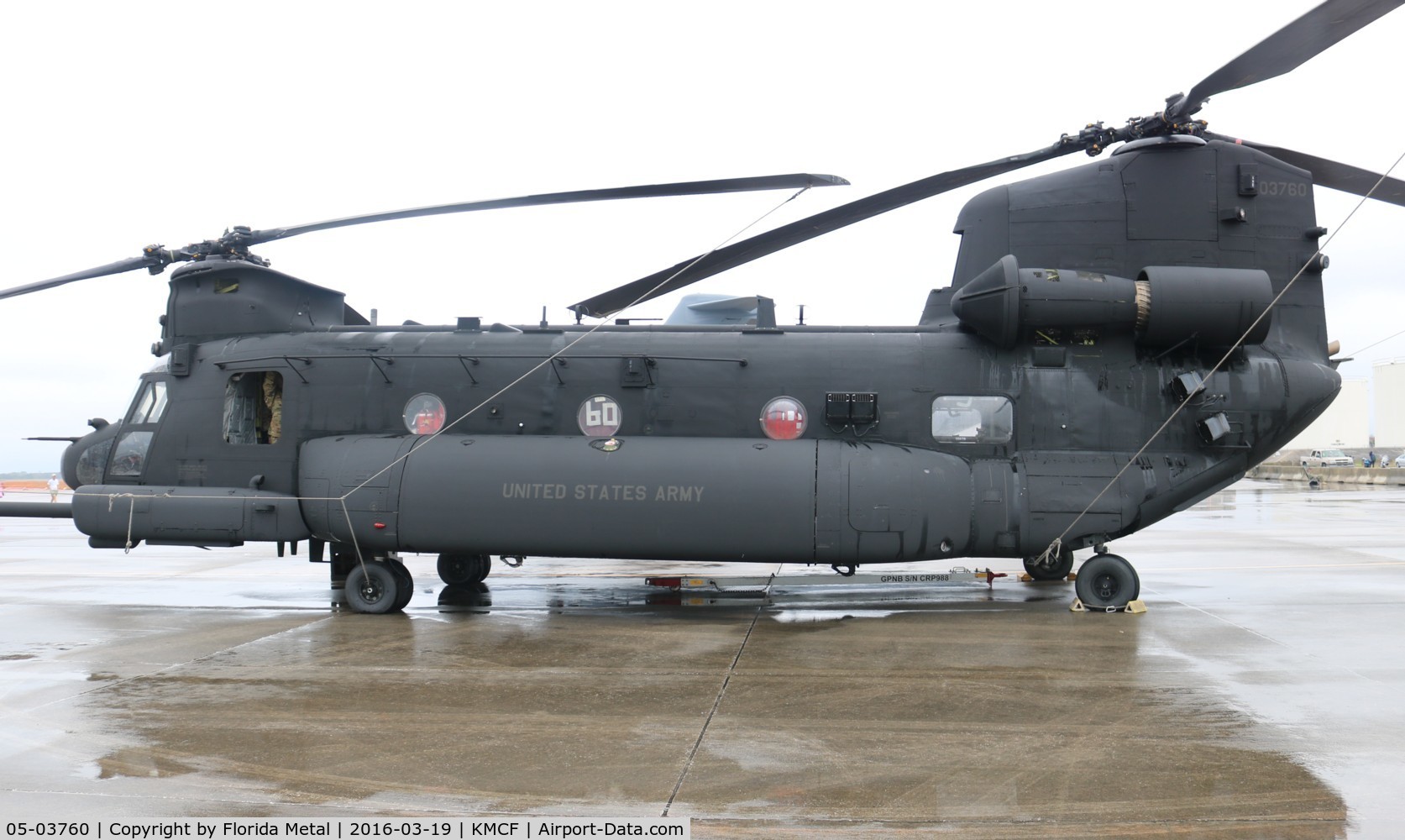 05-03760, 1982 Boeing MH-47G Chinook C/N M.3760, US Army MH-47G
