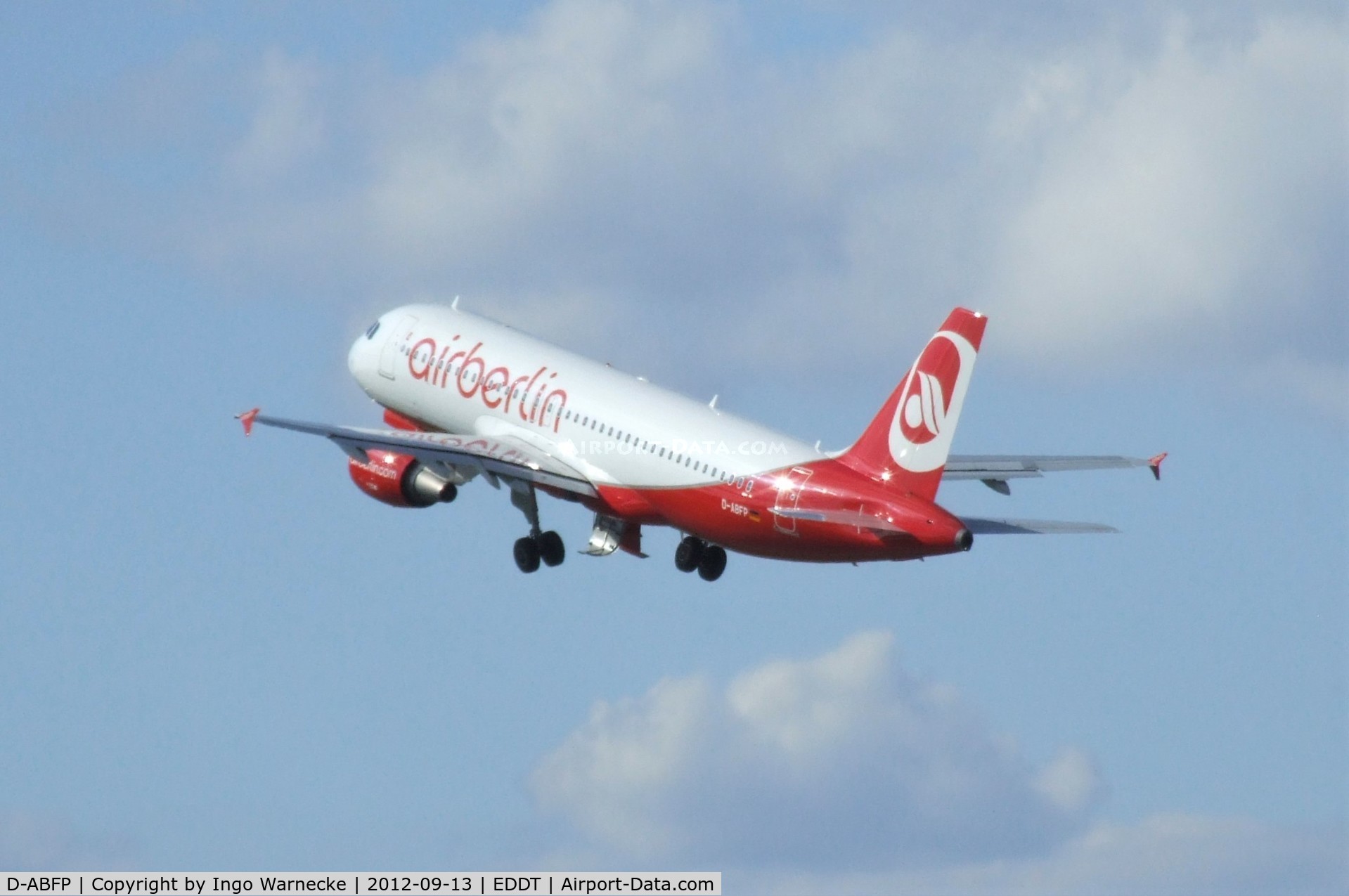 D-ABFP, 2011 Airbus A320-214 C/N 4606, Airbus A320-214 of airberlin at Berlin-Tegel airport