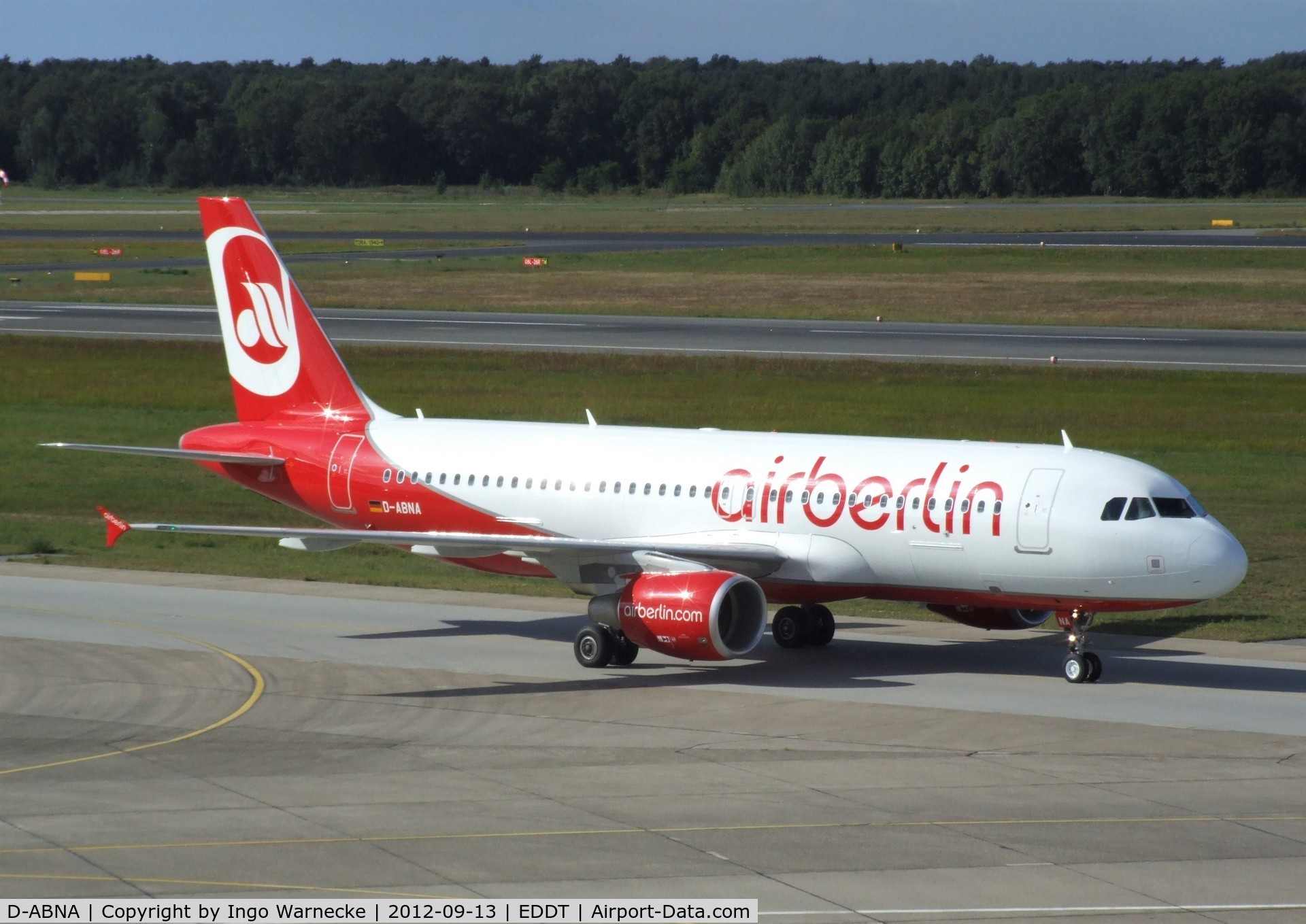 D-ABNA, 2012 Airbus A320-214 C/N 5191, Airbus A320-214 of airberlin at Berlin-Tegel airport