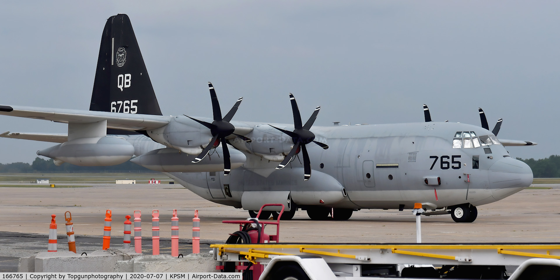 166765, 2005 Lockheed Martin KC-130J Hercules C/N 382-5565, KC-130J of VMGR-352, based out of Miramar. Later crashed landed while refueling a F-35B. All walked away.