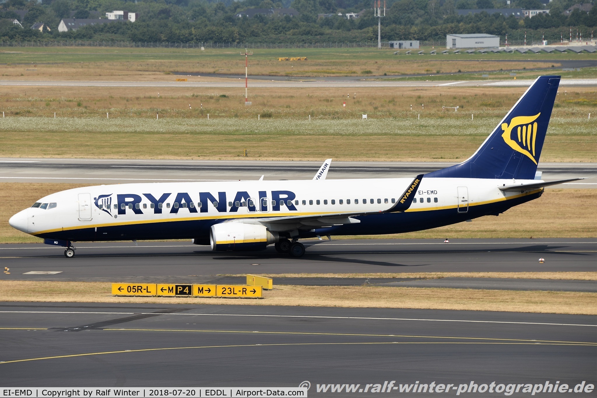 EI-EMD, 2010 Boeing 737-8AS C/N 38509, Boeing 737-8AS(W) - FR RYR Ryanair - 38509 - EI-EMD - 20.07.2018 - DUS
