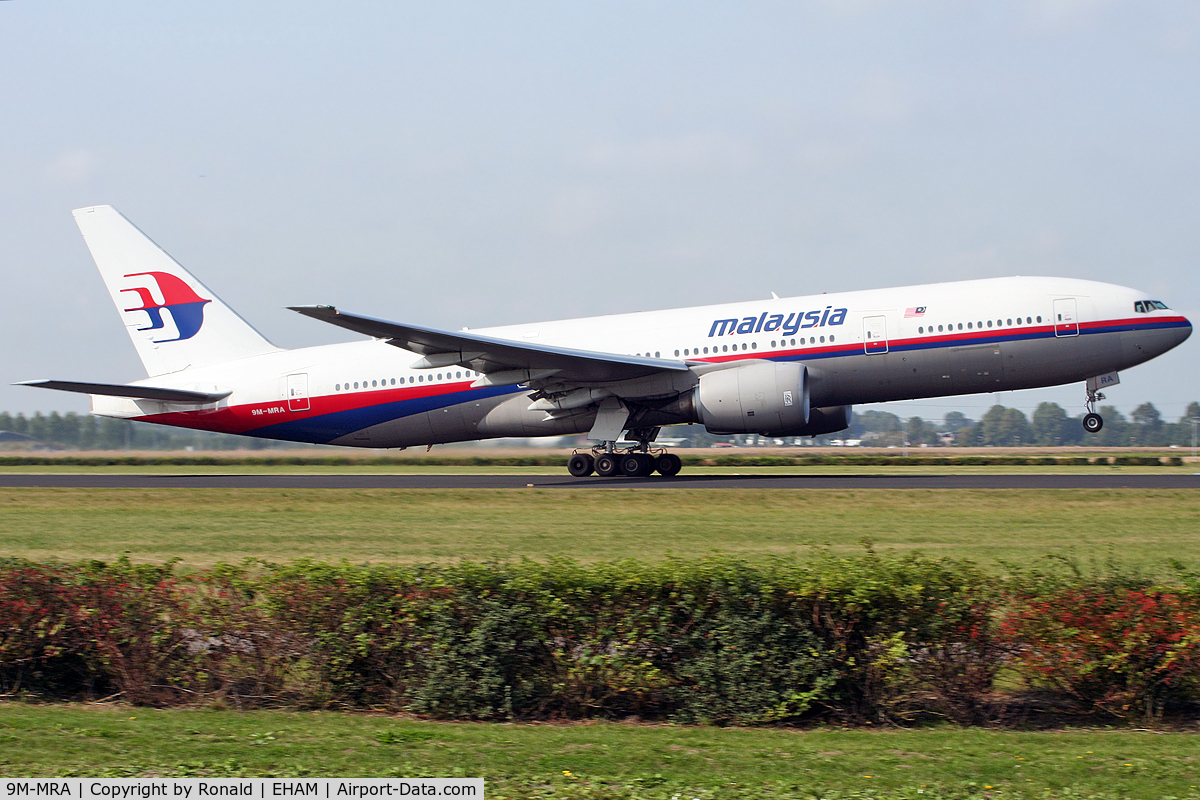 9M-MRA, 1997 Boeing 777-2H6/ER C/N 28408, at spl