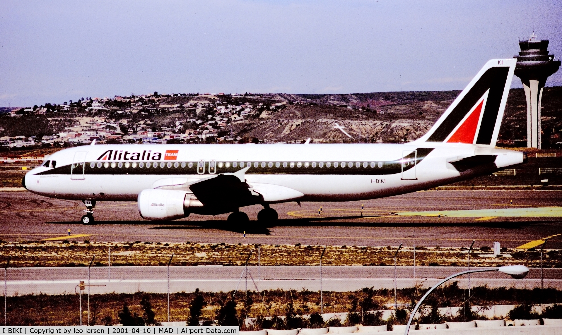 I-BIKI, 1999 Airbus A320-214 C/N 1138, Madrid 10.4.2001