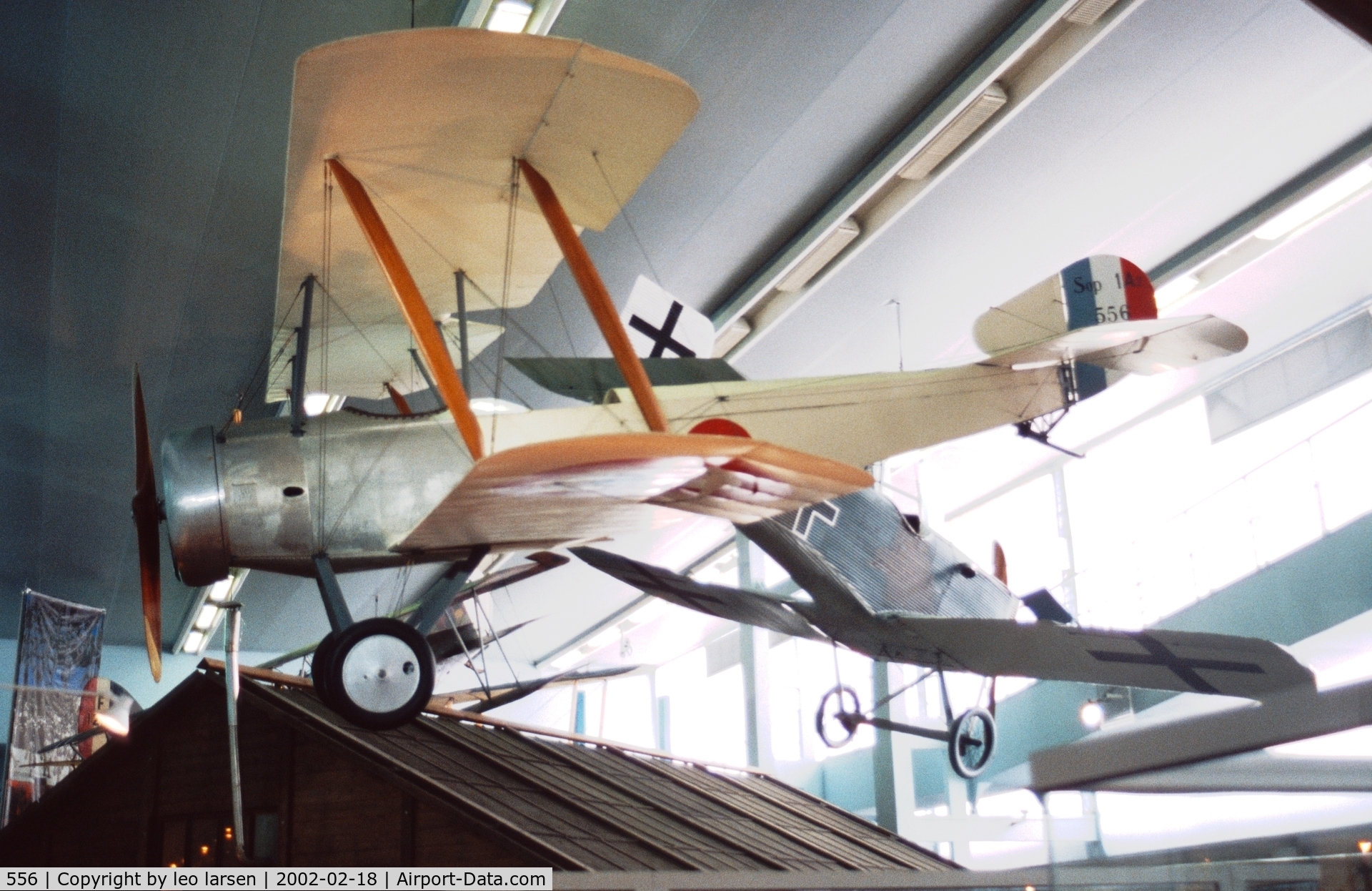 556, Sopwith 1A.2 C/N Not found 556, Museede l air 18.2.2002