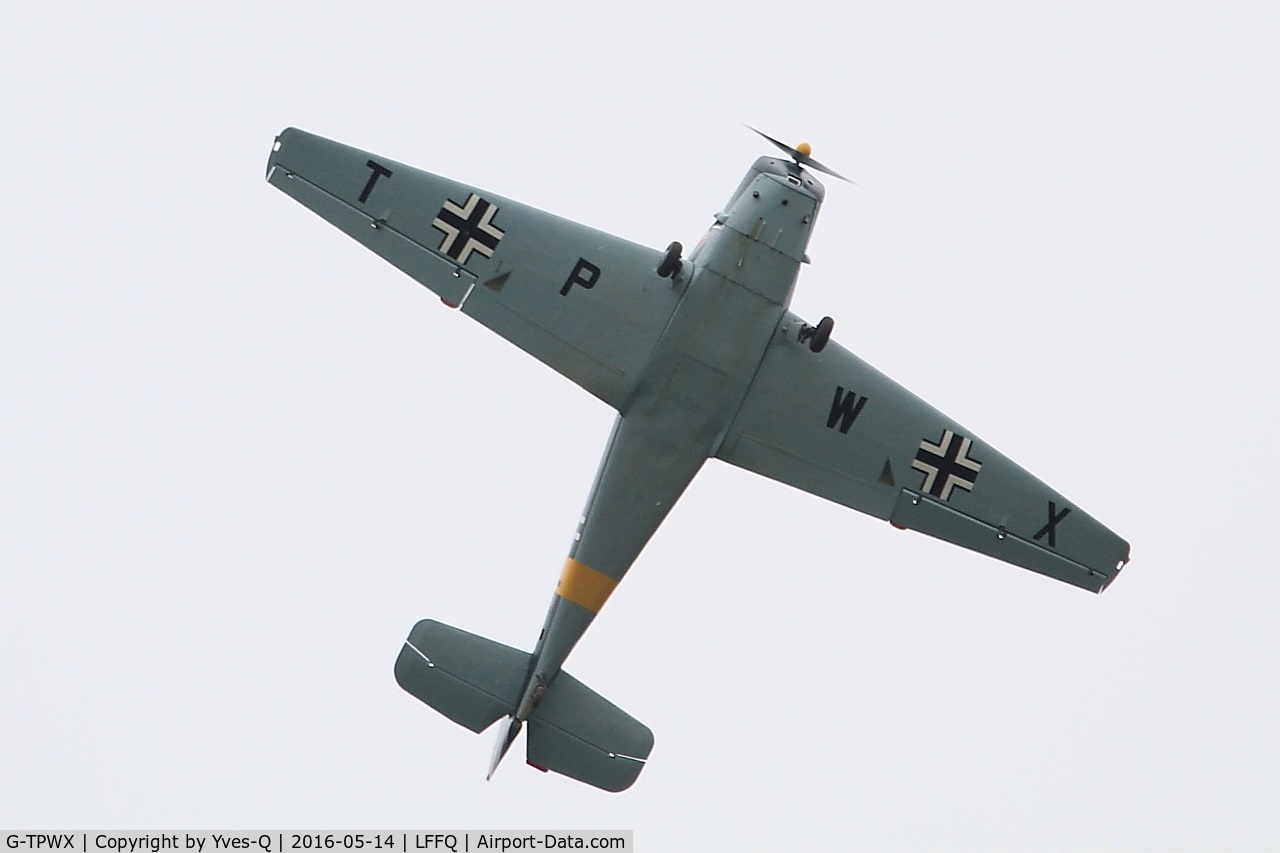 G-TPWX, 1966 Heliopolis Gomhouria Mk.6 (Bu-181) C/N 183, Heliopolis Gomhouria Mk.6 (Bu-181), On display, La Ferté-Alais (LFFQ) air show 2016