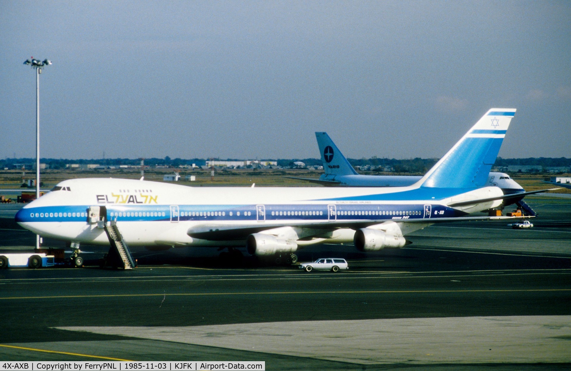 4X-AXB, 1971 Boeing 747-258B C/N 20274, ELAL B742 in JFK
