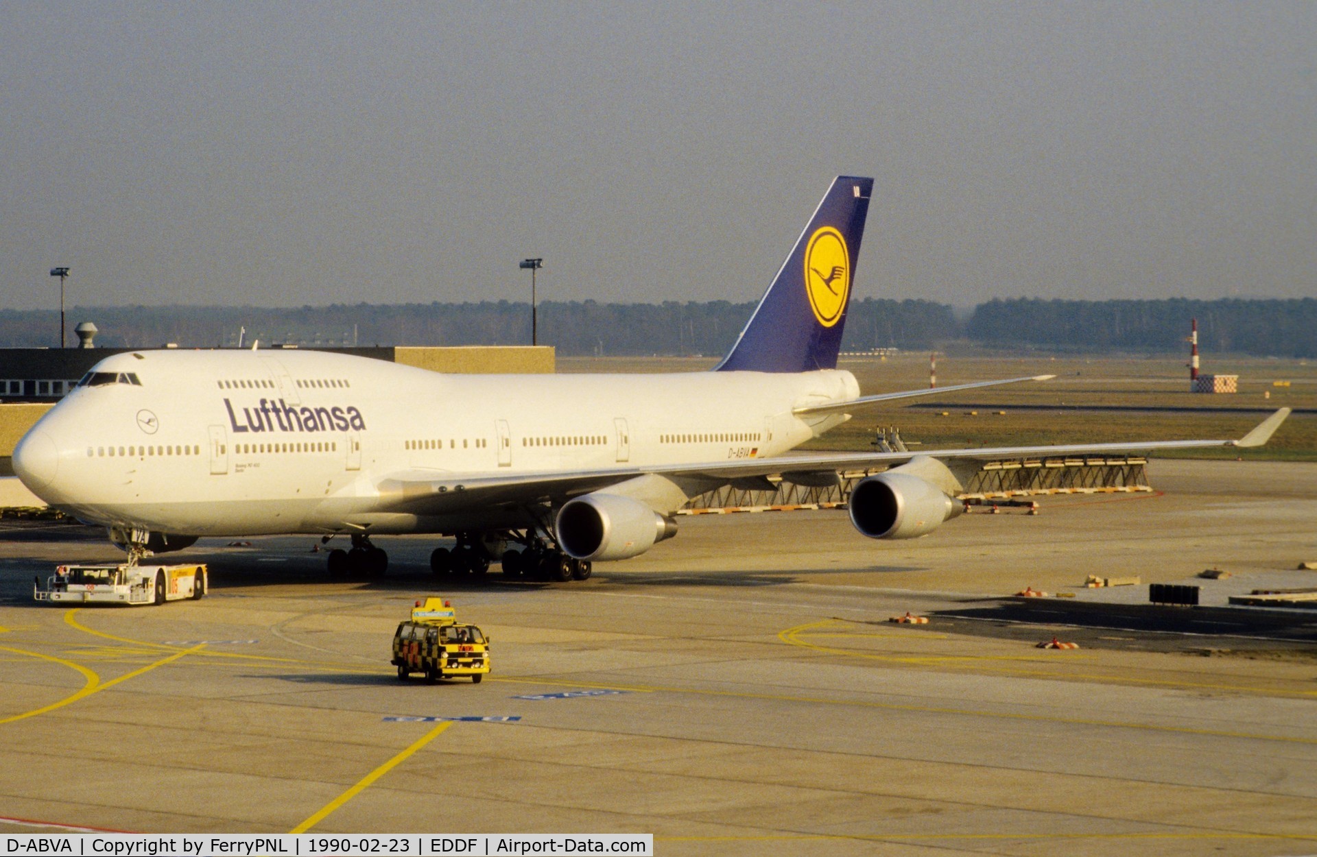 D-ABVA, 1989 Boeing 747-430 C/N 23816, Lufthansa B744