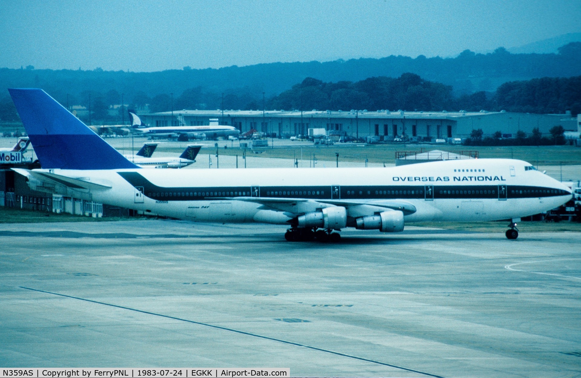 N359AS, 1972 Boeing 747-243B C/N 20520, Overseas National B742