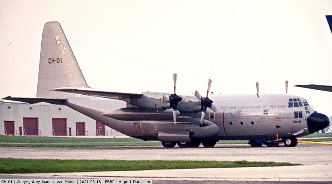 CH-01, 1971 Lockheed C-130H Hercules C/N 382-4455, MLU by SABENA
