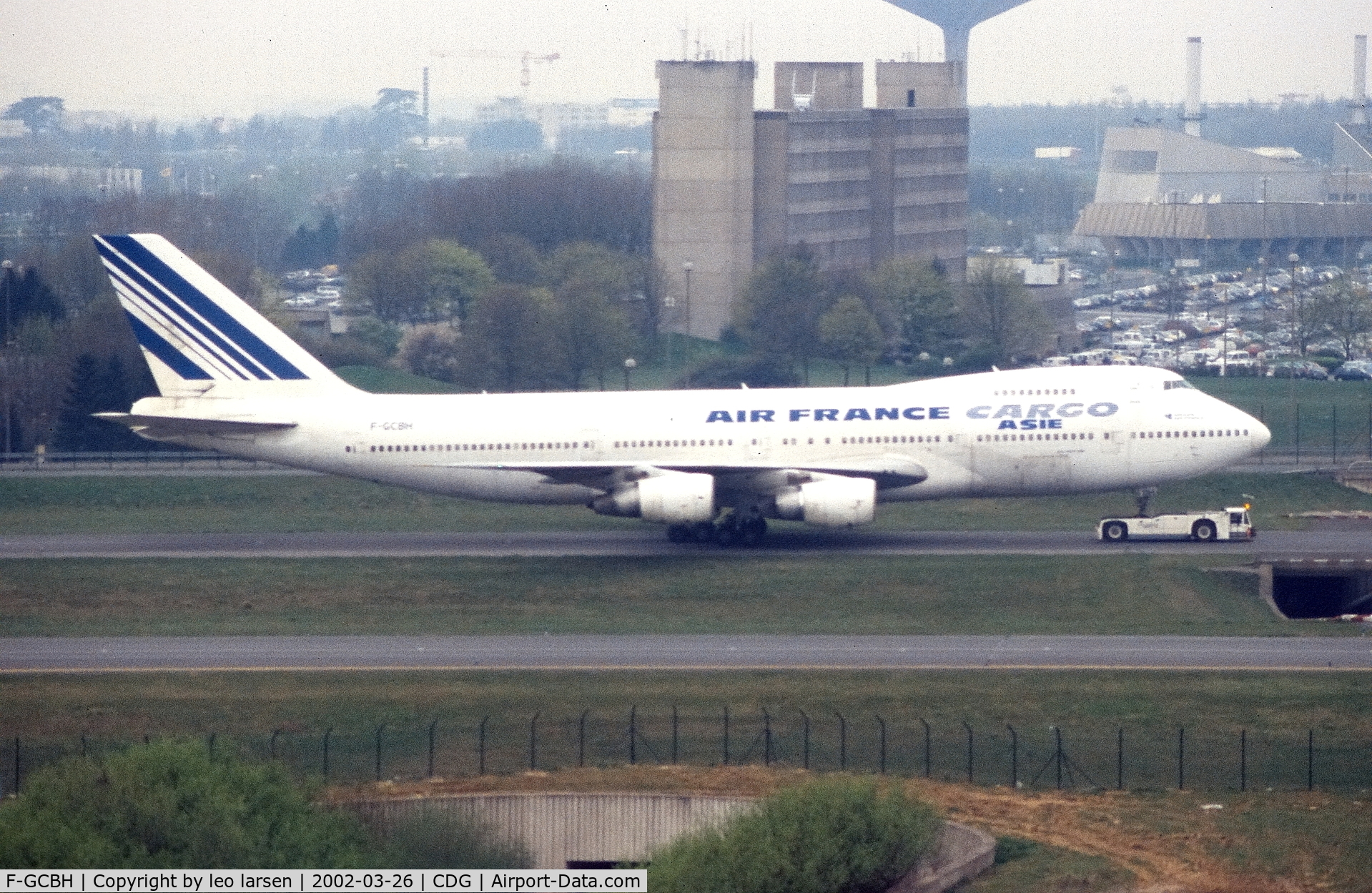 F-GCBH, 1986 Boeing 747-228BSF C/N 23611, Paris Charles de Gaulle 26.3.2002
