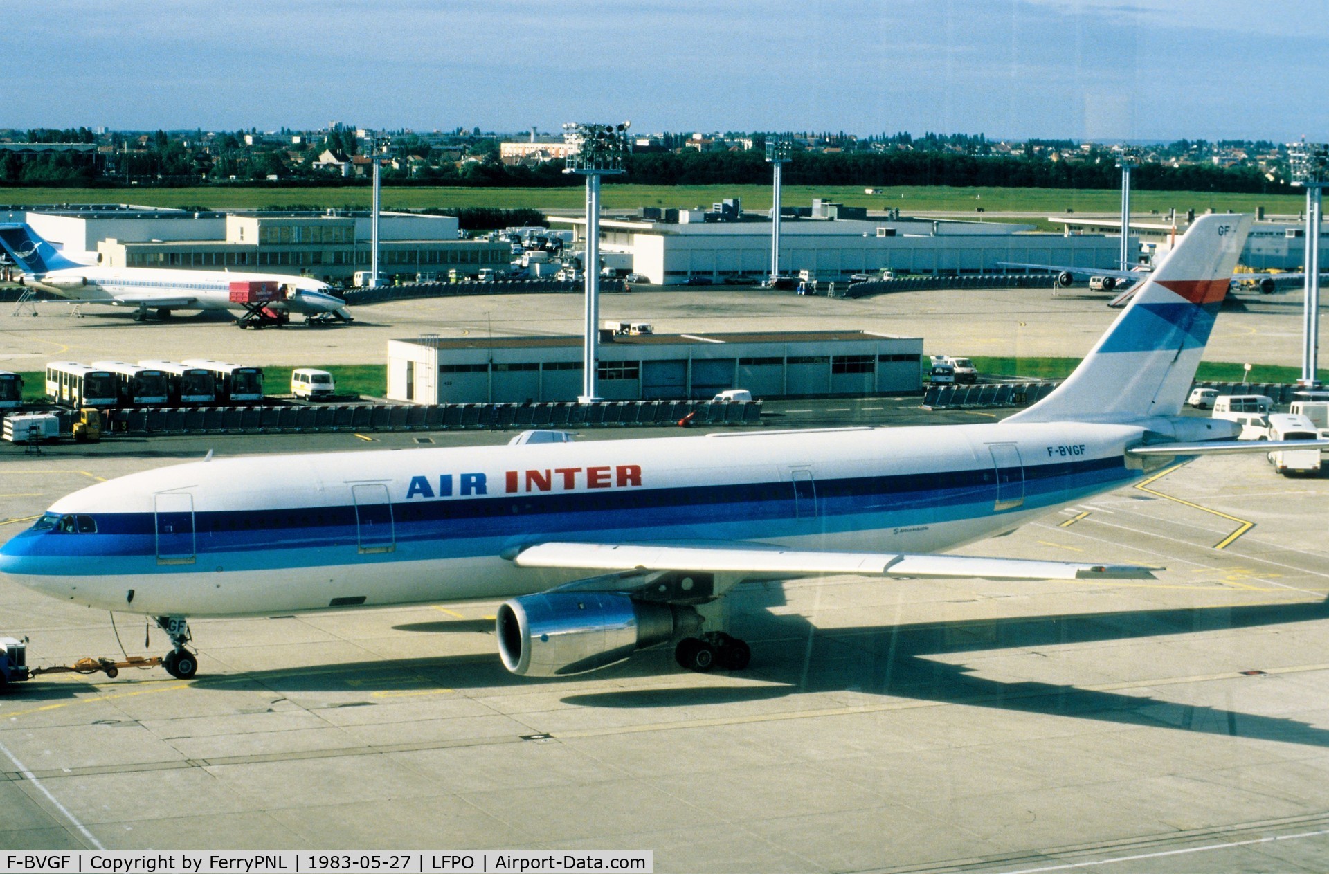 F-BVGF, 1975 Airbus A300B2-1C C/N 13, Air Inter A300