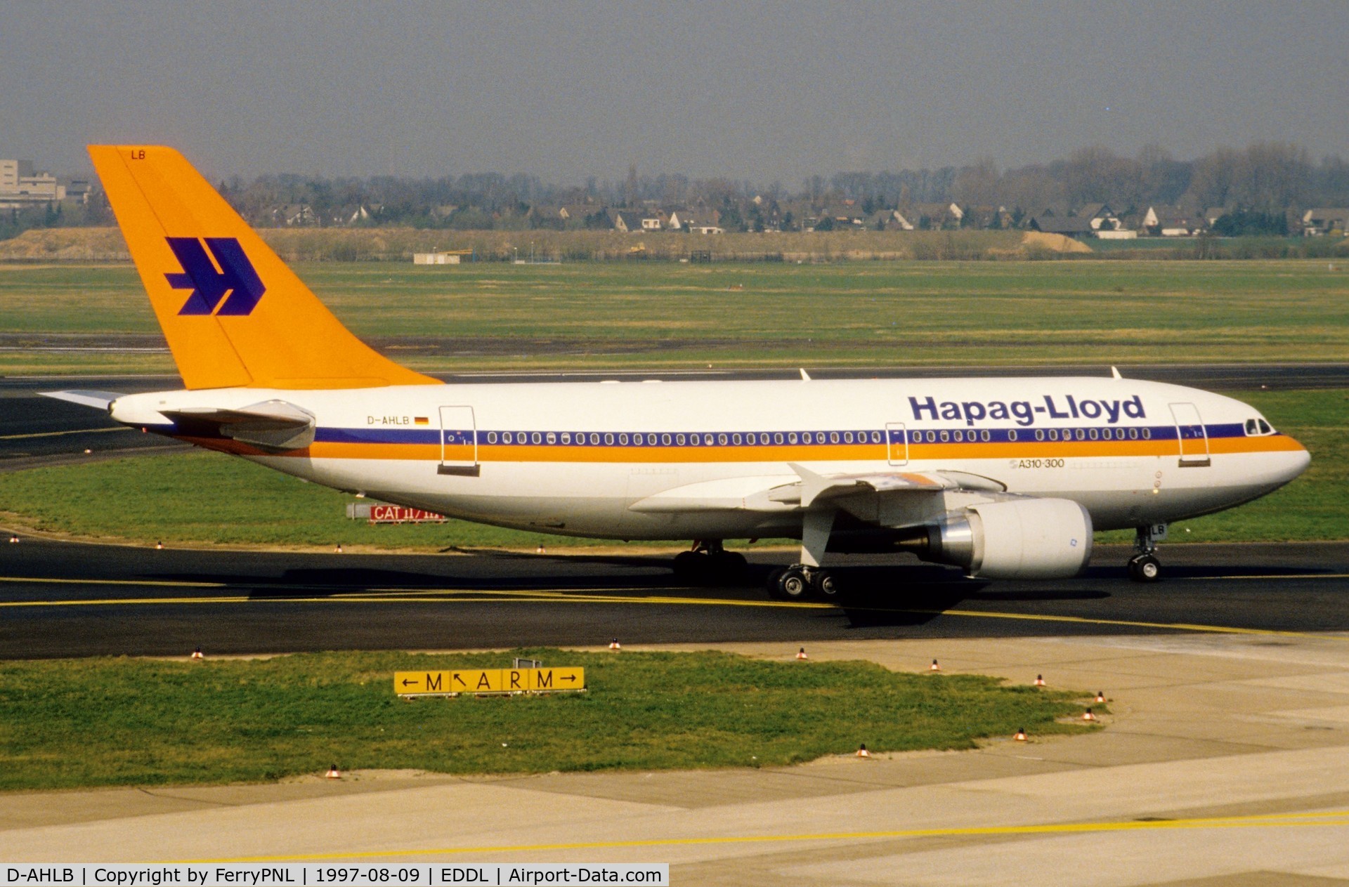 D-AHLB, 1989 Airbus A310-304 C/N 528, Hapag-LLoyd A310