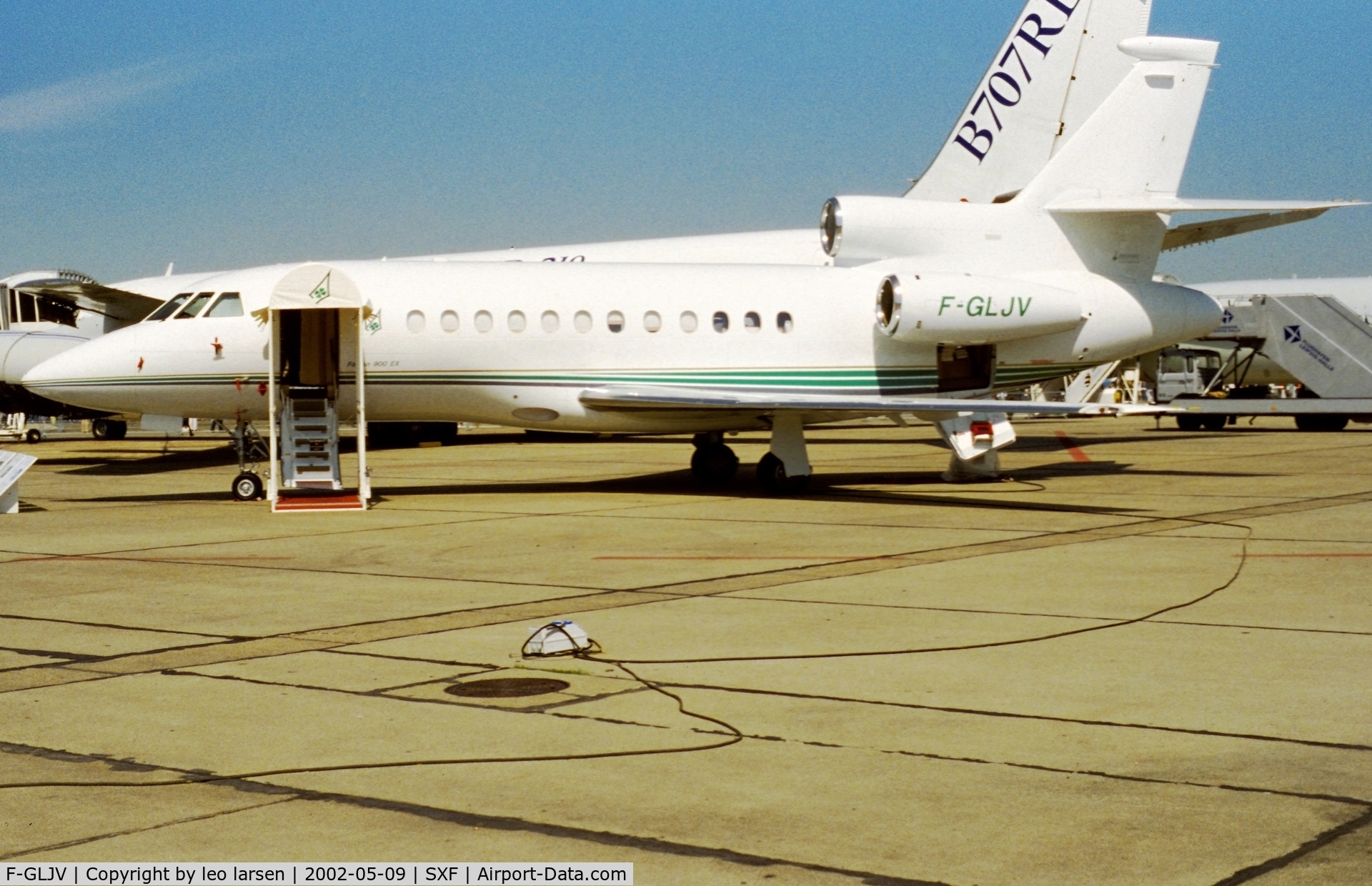 F-GLJV, 2001 Dassault Falcon 900EX C/N 76, Berlin ILA 9.5.2002