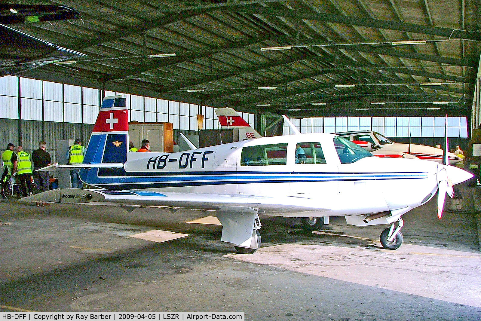 HB-DFF, 1978 Mooney M20J 201 201 C/N 24-0545, HB-DFF   Mooney M.20J 201 [24-0545] Altenrhein~HB 05/04/2009