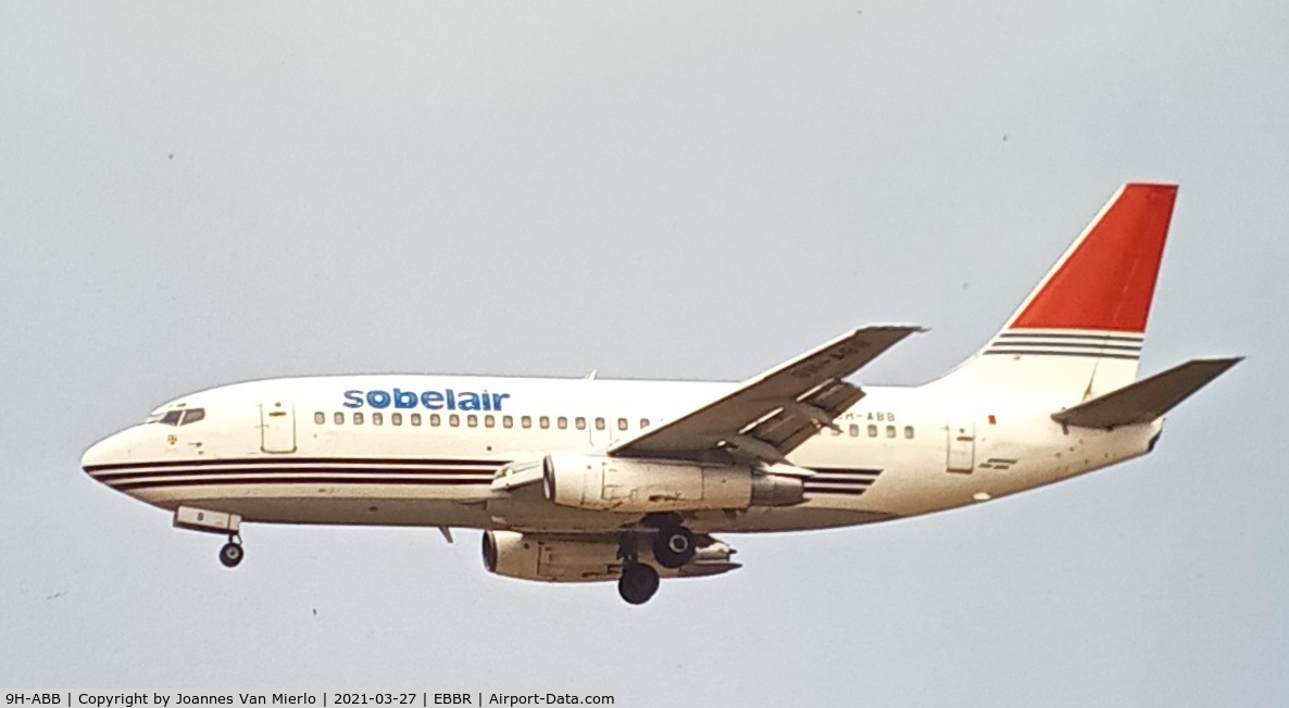 9H-ABB, 1983 Boeing 737-2Y5 C/N 23039, lsd by SOBELAIR