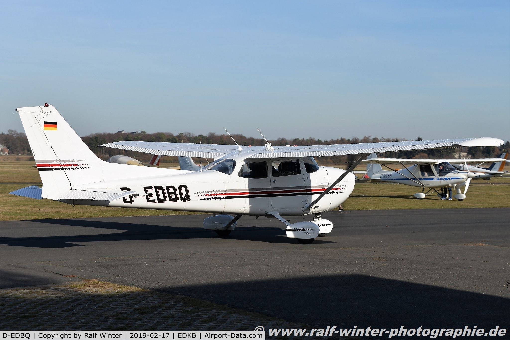 D-EDBQ, Reims F172N Skyhawk C/N 1569, Reims-Cessna F172N Skyhawk - Fly-Charter - 1569 - D-EDBQ - 17.02.2019 - EDKB