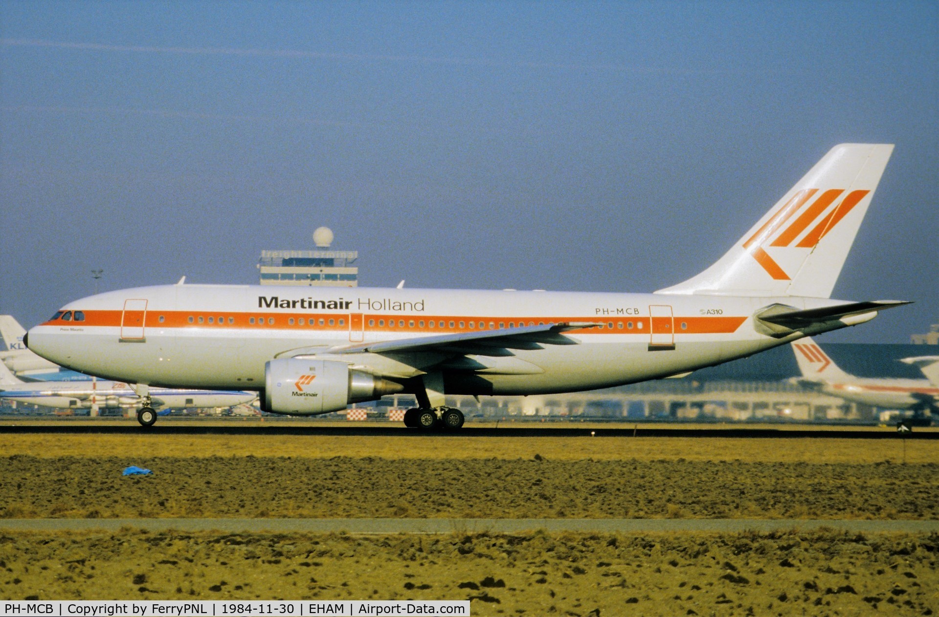 PH-MCB, 1984 Airbus A310-203 C/N 349, Daparture of Martinair A310