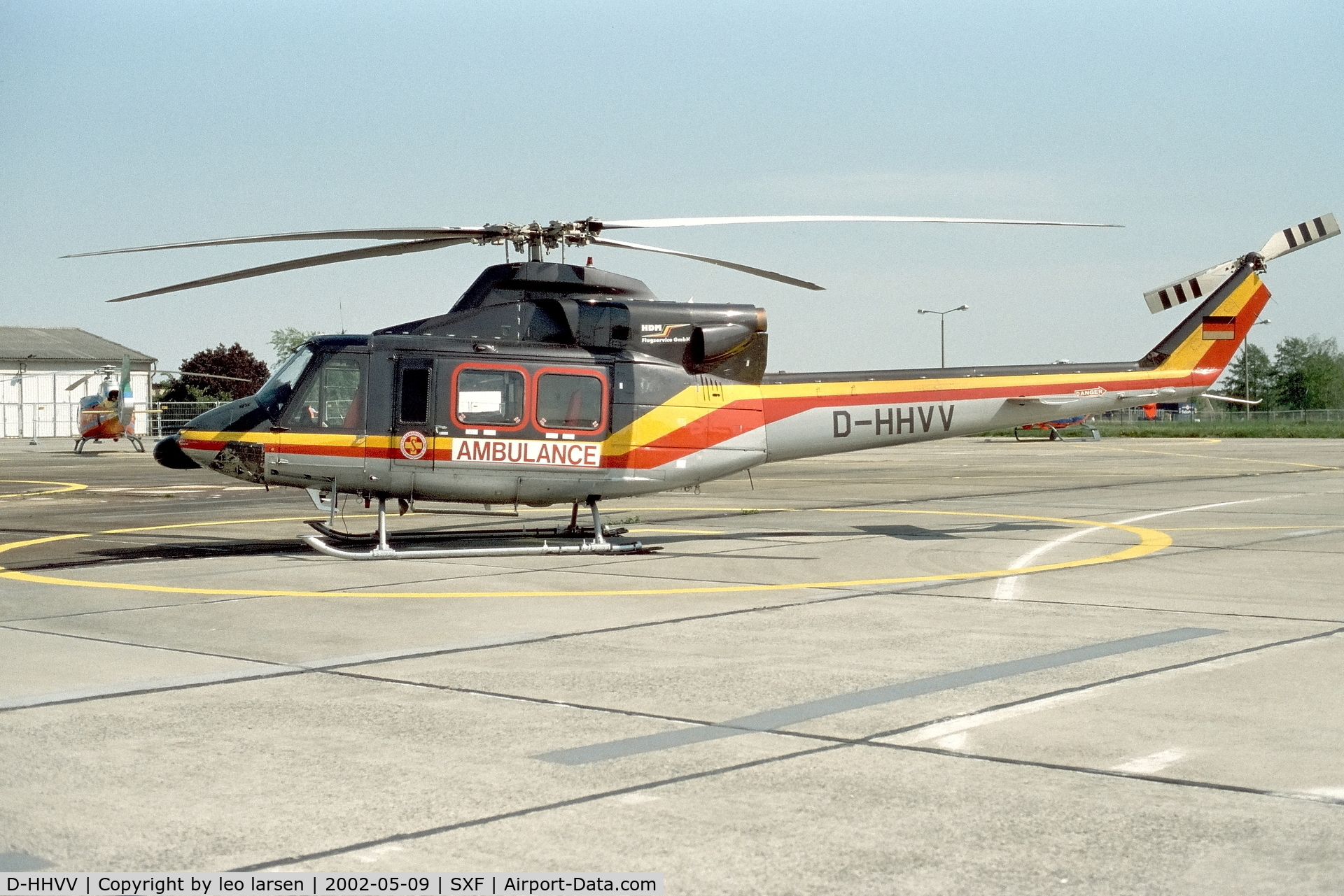 D-HHVV, Agusta AB-412 C/N 36059, Berlin ILA 9.5.2002