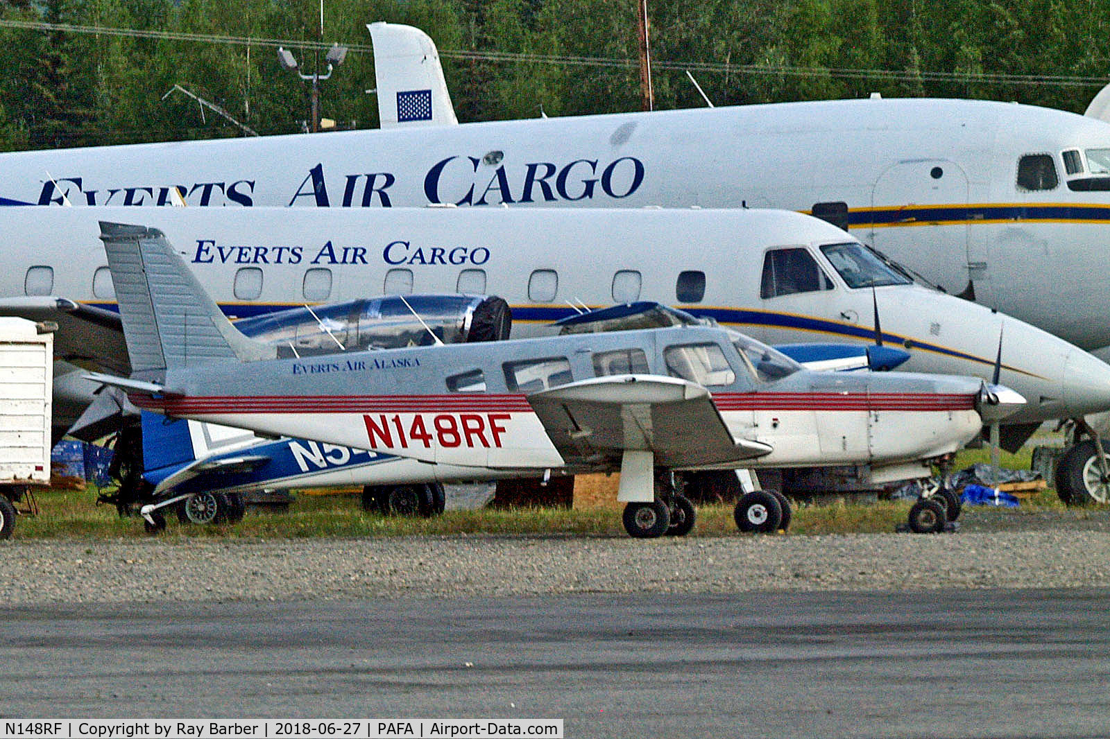 N148RF, 1976 Piper PA-32R-300 Cherokee Lance C/N 32R-7680076, N148RF   Piper PA-32R-300 Cherokee Lance [32R-7680076] (Everts Air Alaska) Fairbanks Int'l~N 27/06/2018
