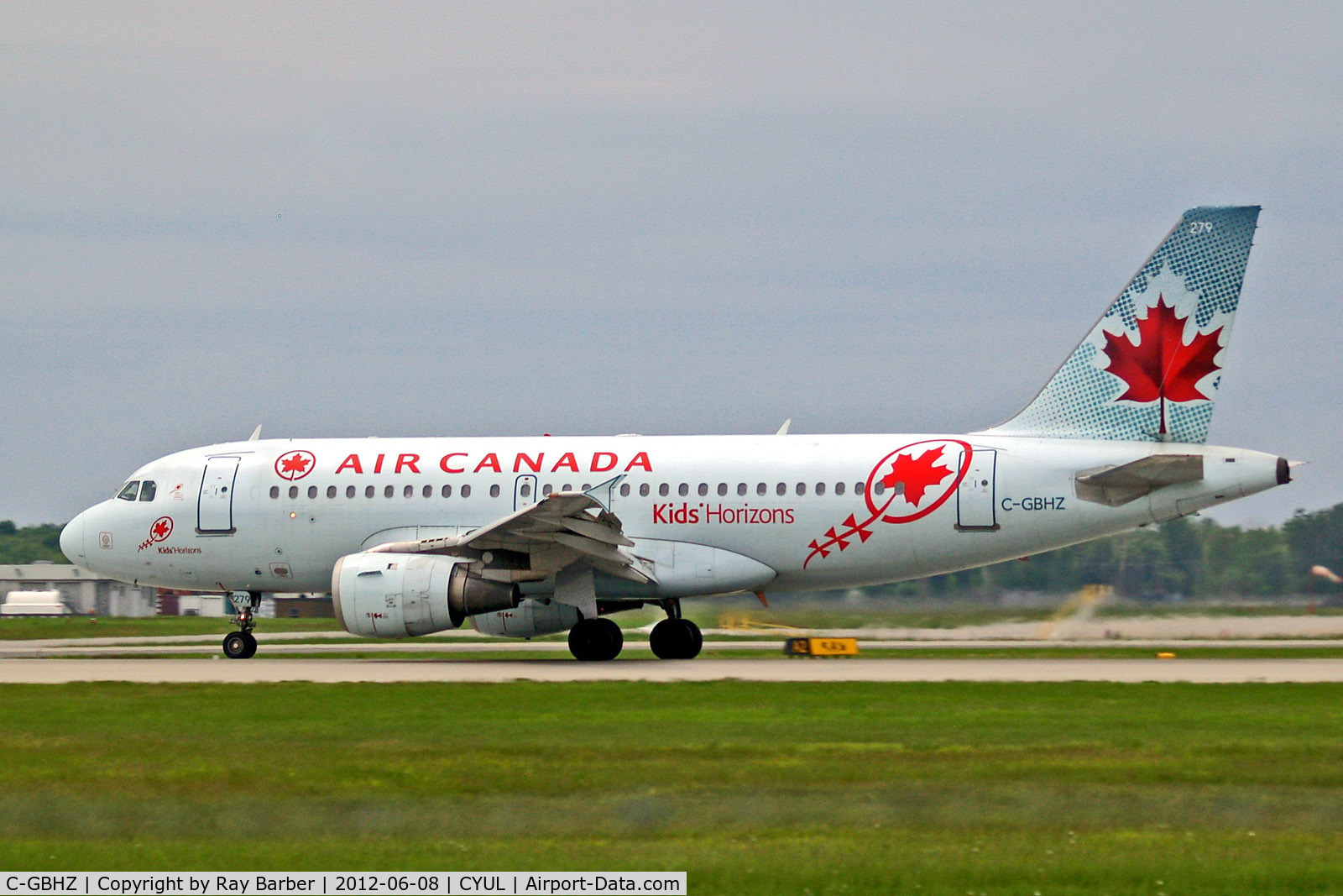 C-GBHZ, 1998 Airbus A319-114 C/N 813, C-GBHZ   Airbus A319-114 [0813] (Air Canada) Montreal-Dorval Int'l~C 08/06/2012