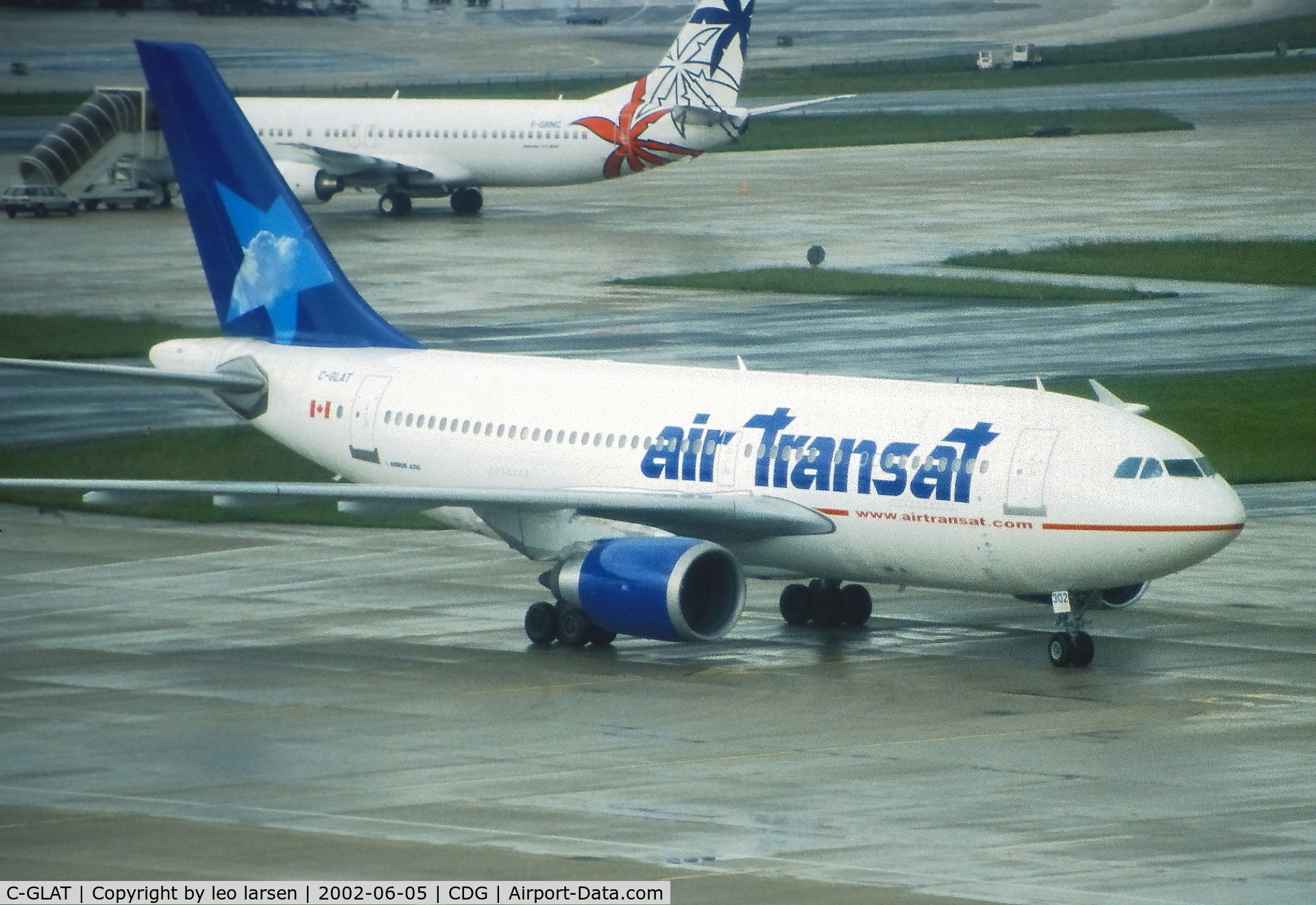 C-GLAT, 1991 Airbus A310-308 C/N 588, Paris Charles de Gaulle 5.6.02