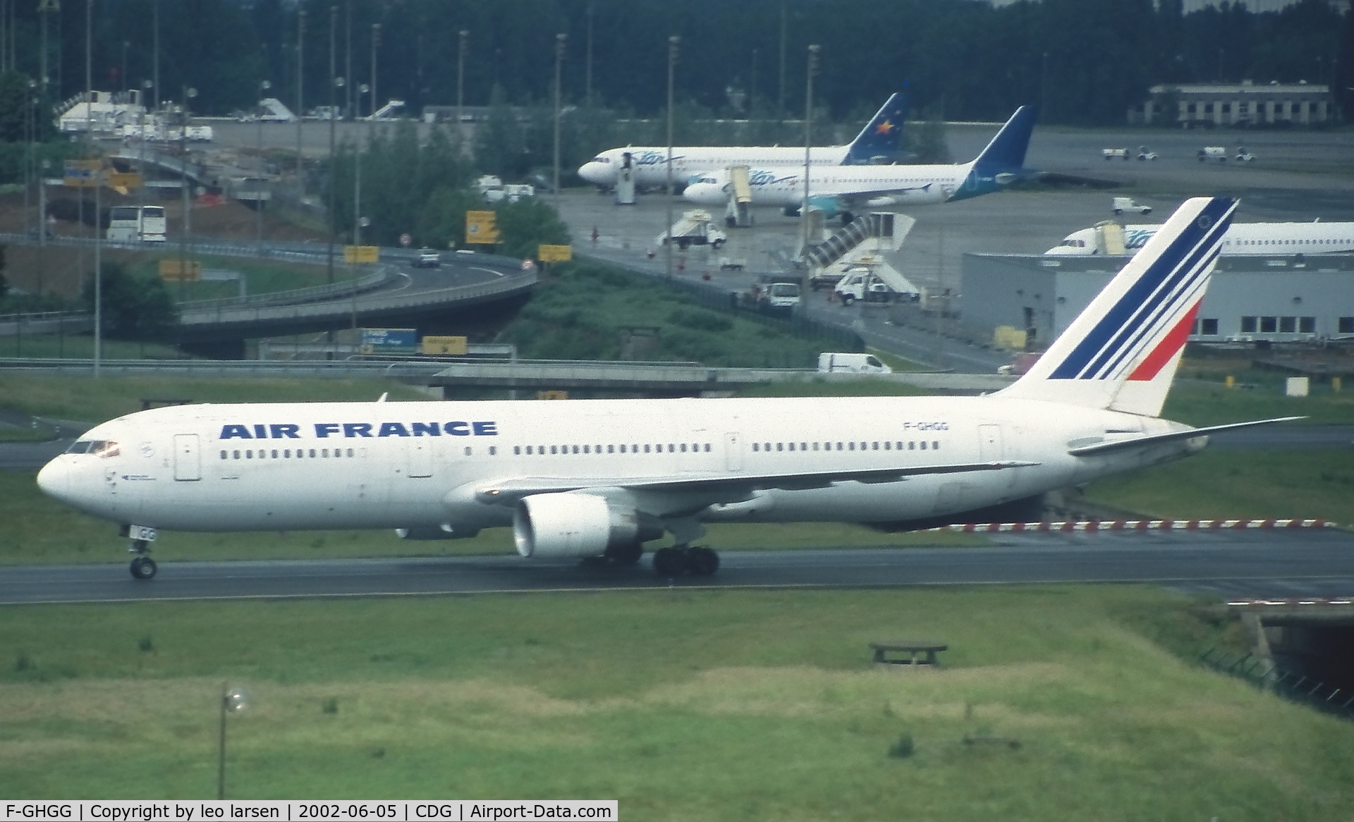 F-GHGG, 1991 Boeing 767-3Q8/ER C/N 24746, Paris Charles de Gaulle 5.6.2002