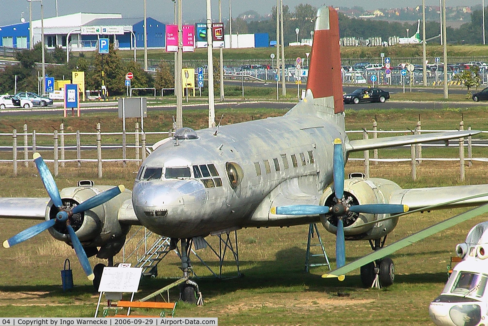 04, 1957 Ilyushin Il-14T C/N 147001821, Ilyushin Il-14G CRATE at Repülögep Emlekpark (Ferihegy Aeropark), Budapest Ferihegy II