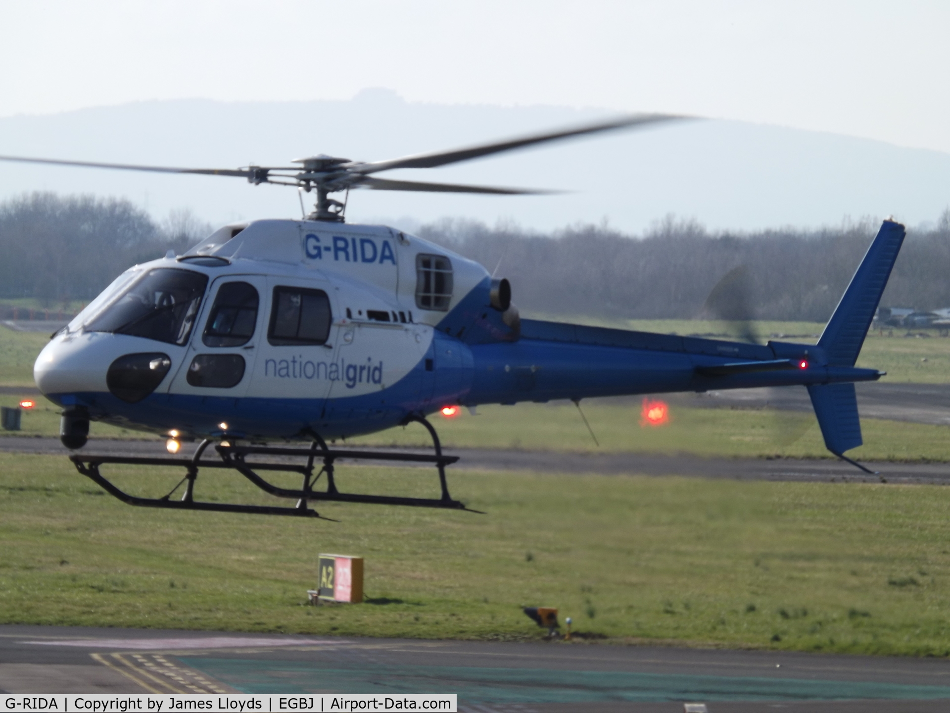 G-RIDA, 2007 Eurocopter AS-355NP Ecureuil 2 C/N 5734, At Gloucestershire Airport.