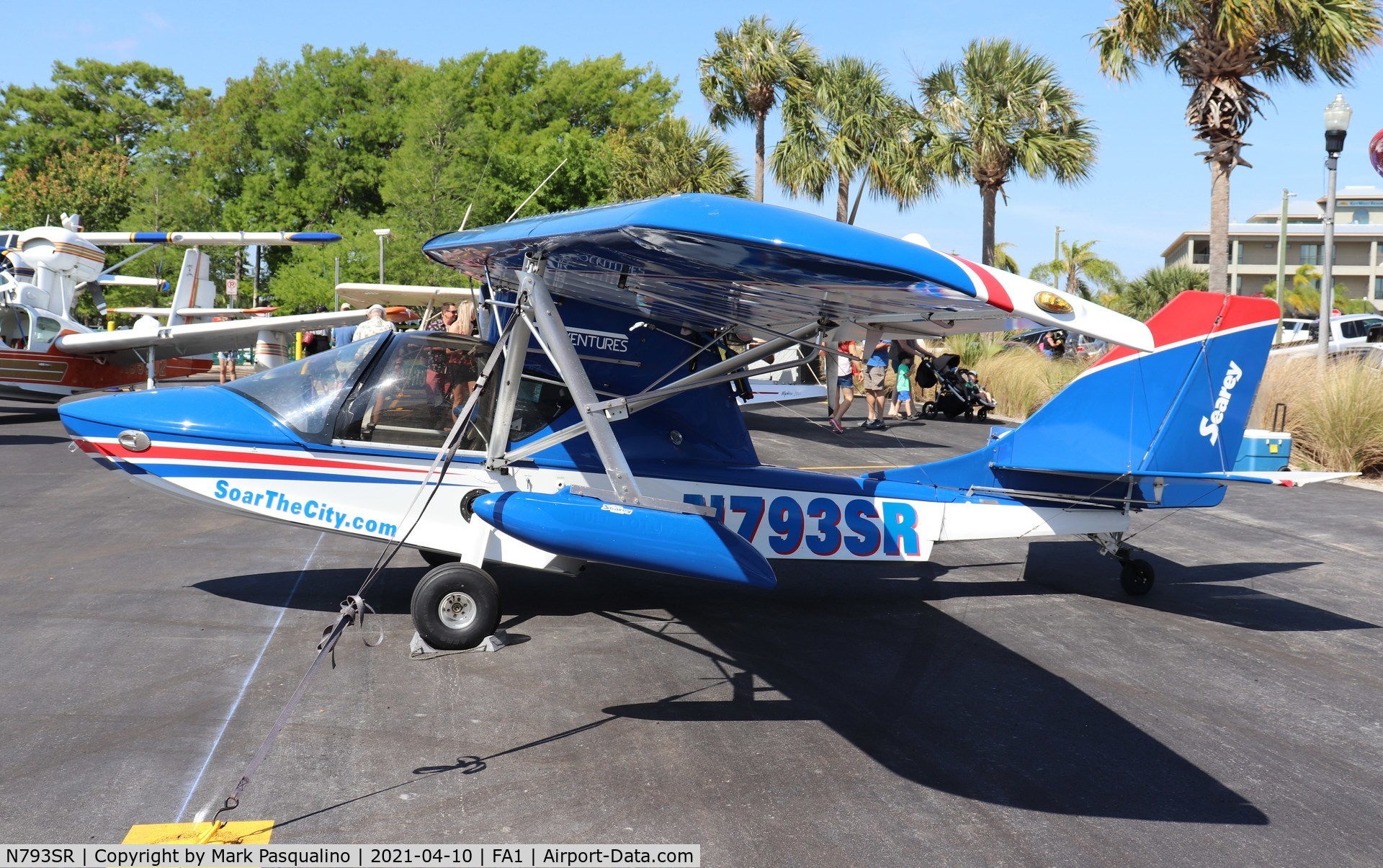 N793SR, 2016 Progressive Aerodyne Searey C/N 1058, Searey