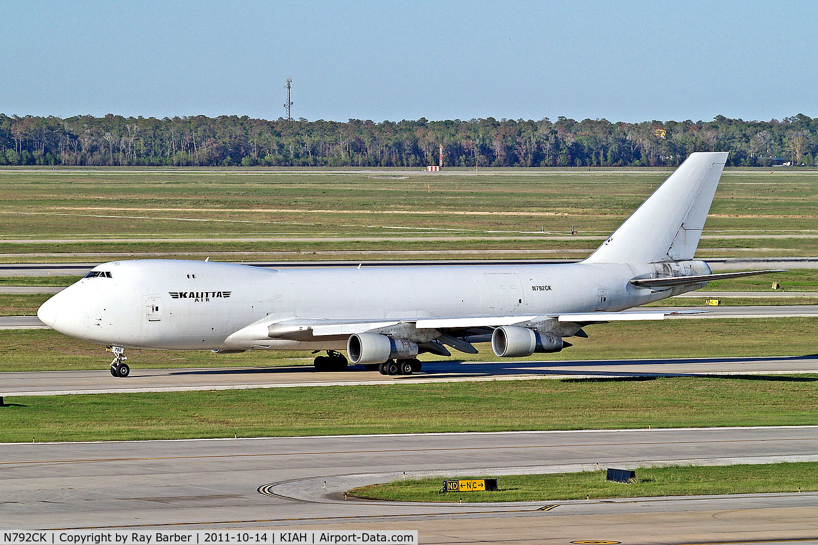 N792CK, 1988 Boeing 747-212F C/N 24177, N792CK   Boeing 747-212F [24177] (Kalitta Air) Houston-George Bush Intercontinental 14/10/2011