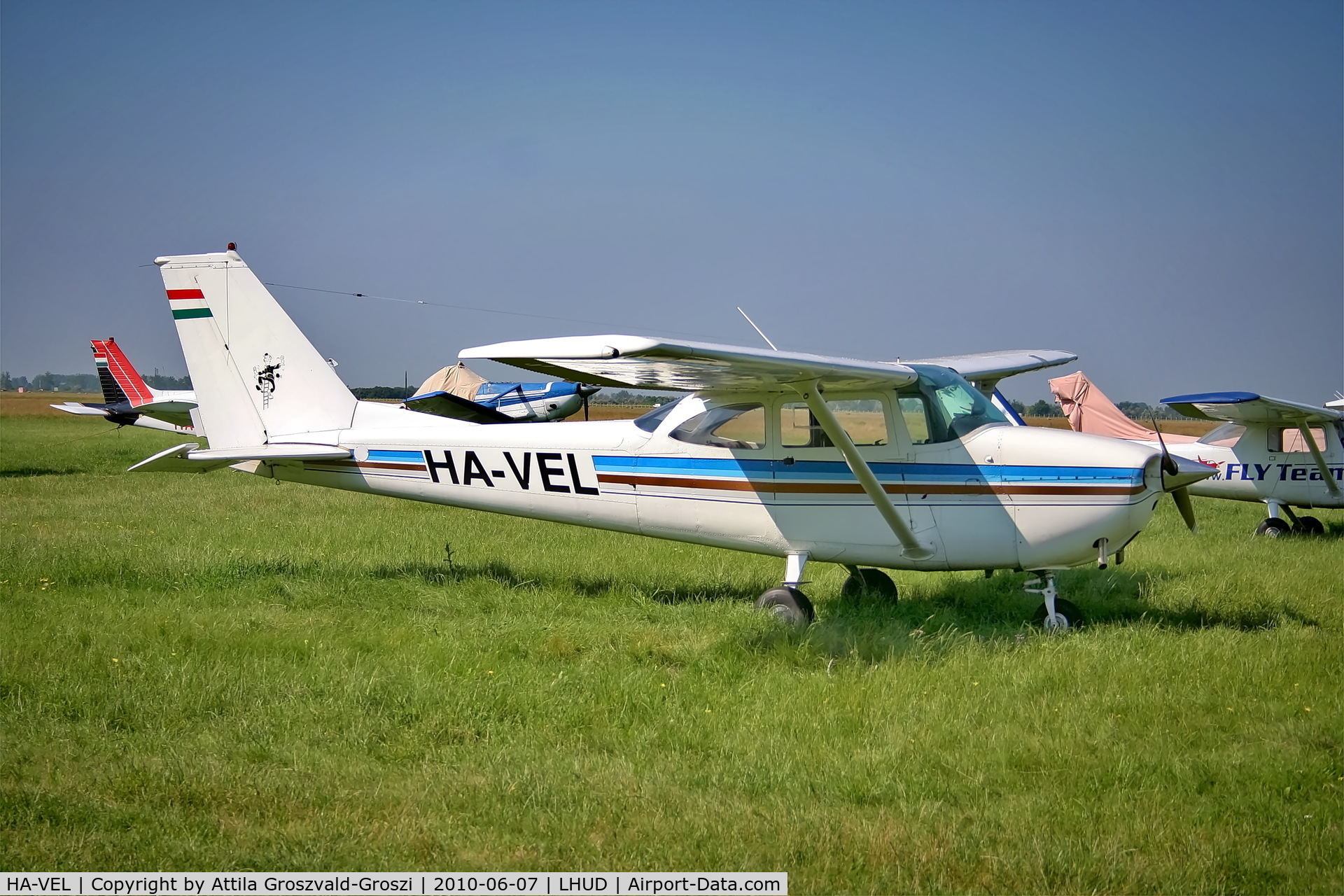 HA-VEL, 1969 Reims F172H Skyhawk C/N 0534, LHUD - Szeged Airport, Hungary