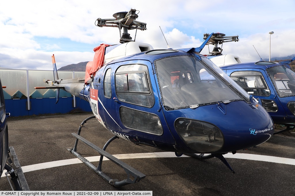F-GMAT, Eurocopter AS-350B-3 Ecureuil Ecureuil C/N 3202, Parked