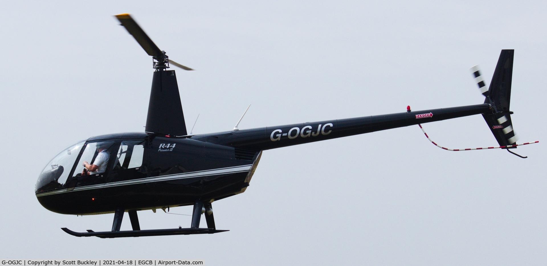 G-OGJC, 2009 Robinson R44 Raven II C/N 11653, G-OGJC flew under instruction at EGCB (Barton).