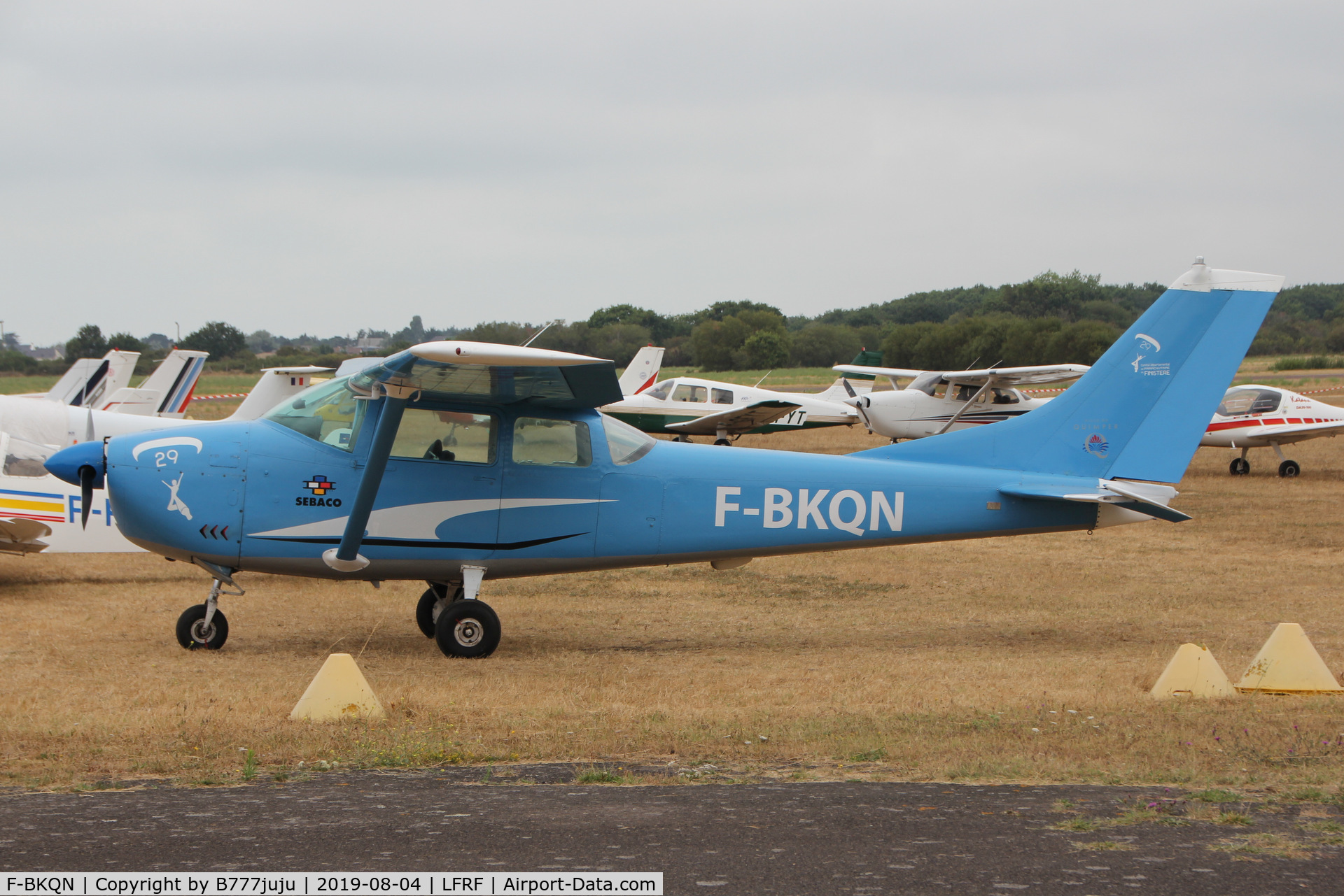 F-BKQN, Cessna 182F Skylane C/N 18254493, Opération Cobras