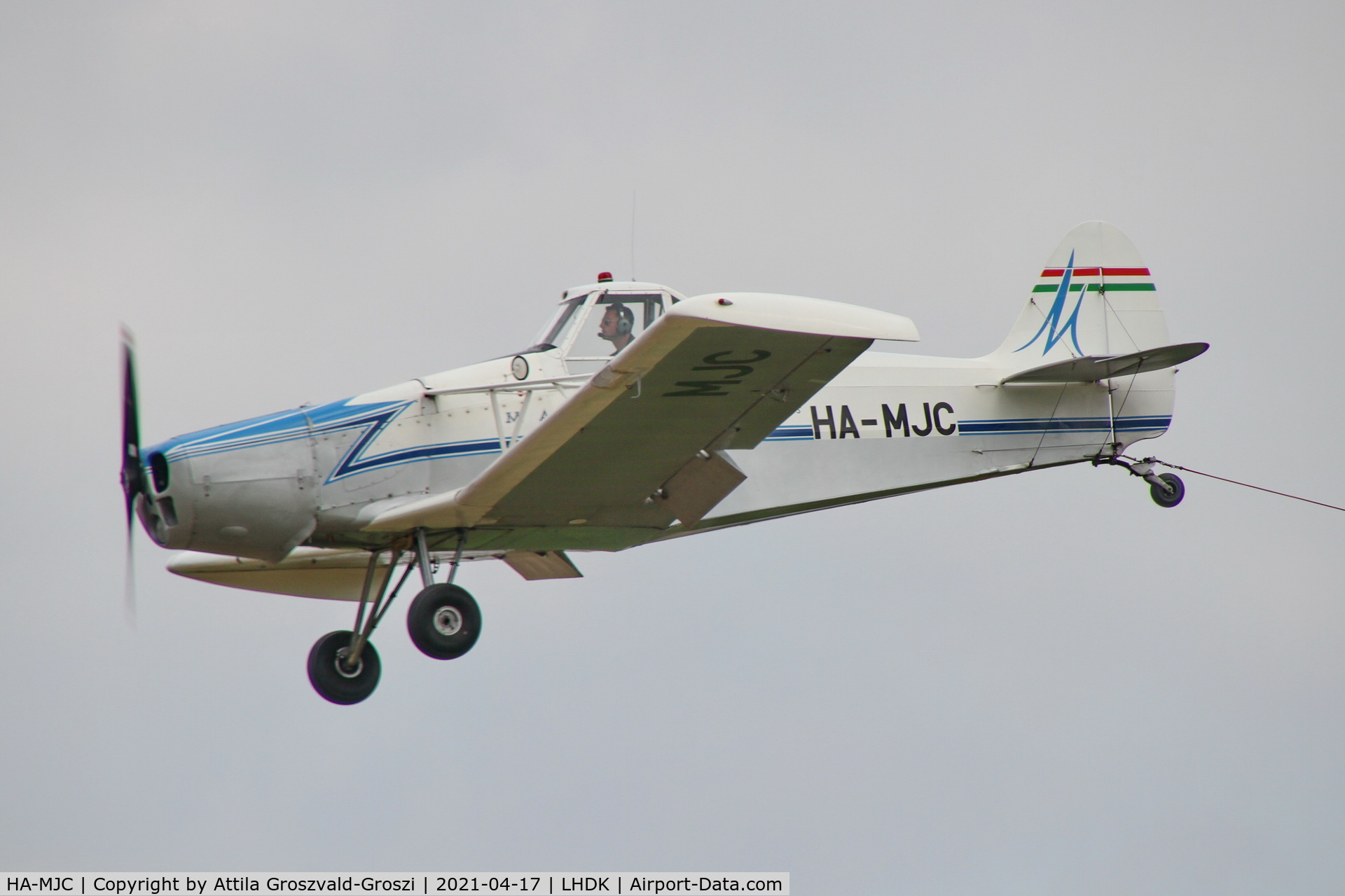 HA-MJC, 1966 Piper PA-25-235 Pawnee B C/N 25-3178, LHDK . Dunakeszi Airport, Hungary
