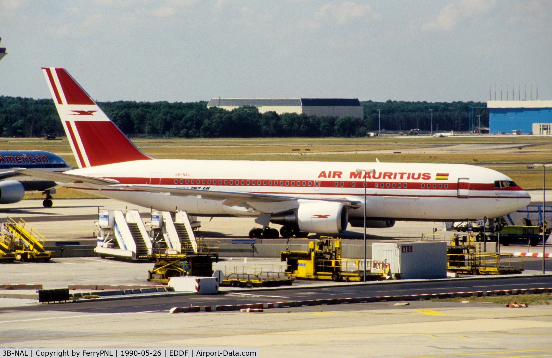 3B-NAL, 1988 Boeing 767-23B/ER C/N 23974, Air Mauritius B762
