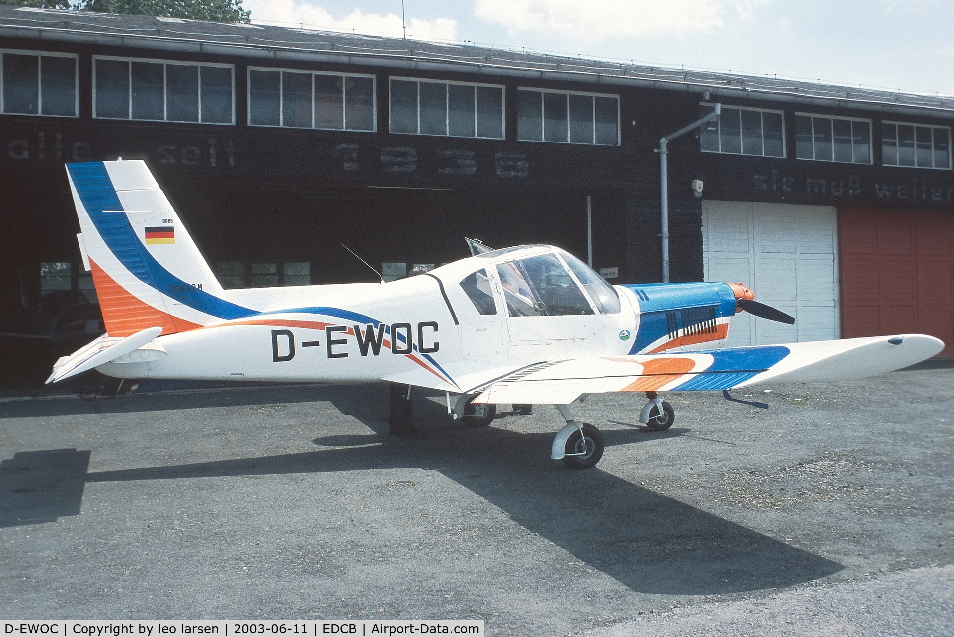 D-EWOC, 1976 Zlin 42M C/N 0085, Ballenstdt 11.6.2003