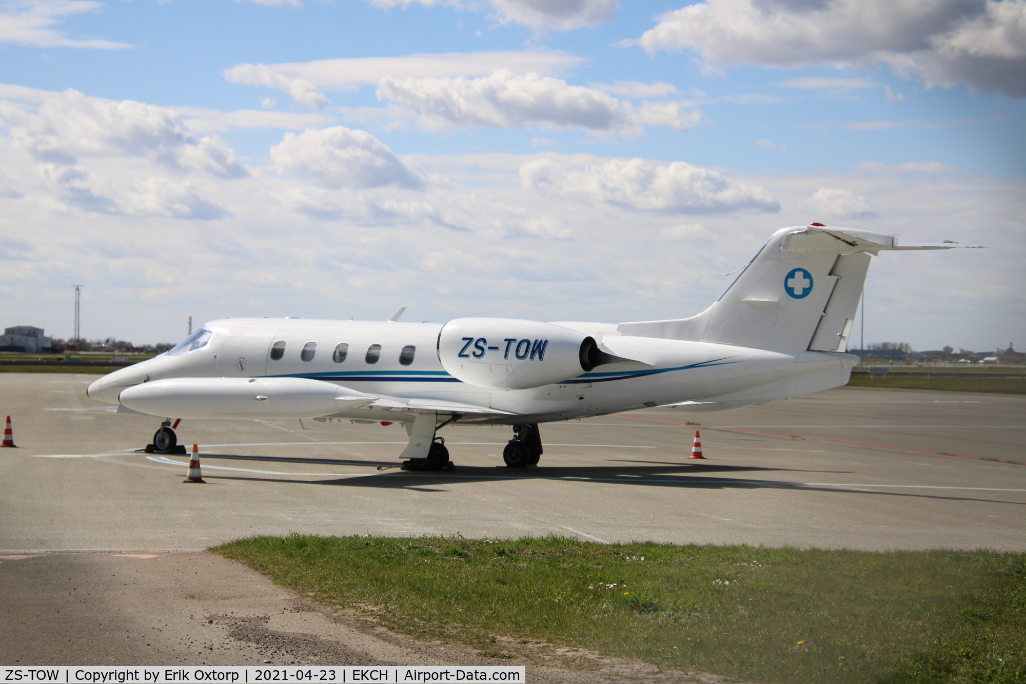 ZS-TOW, 1982 Gates Learjet 35A C/N 475, ZS-TOW in CPH