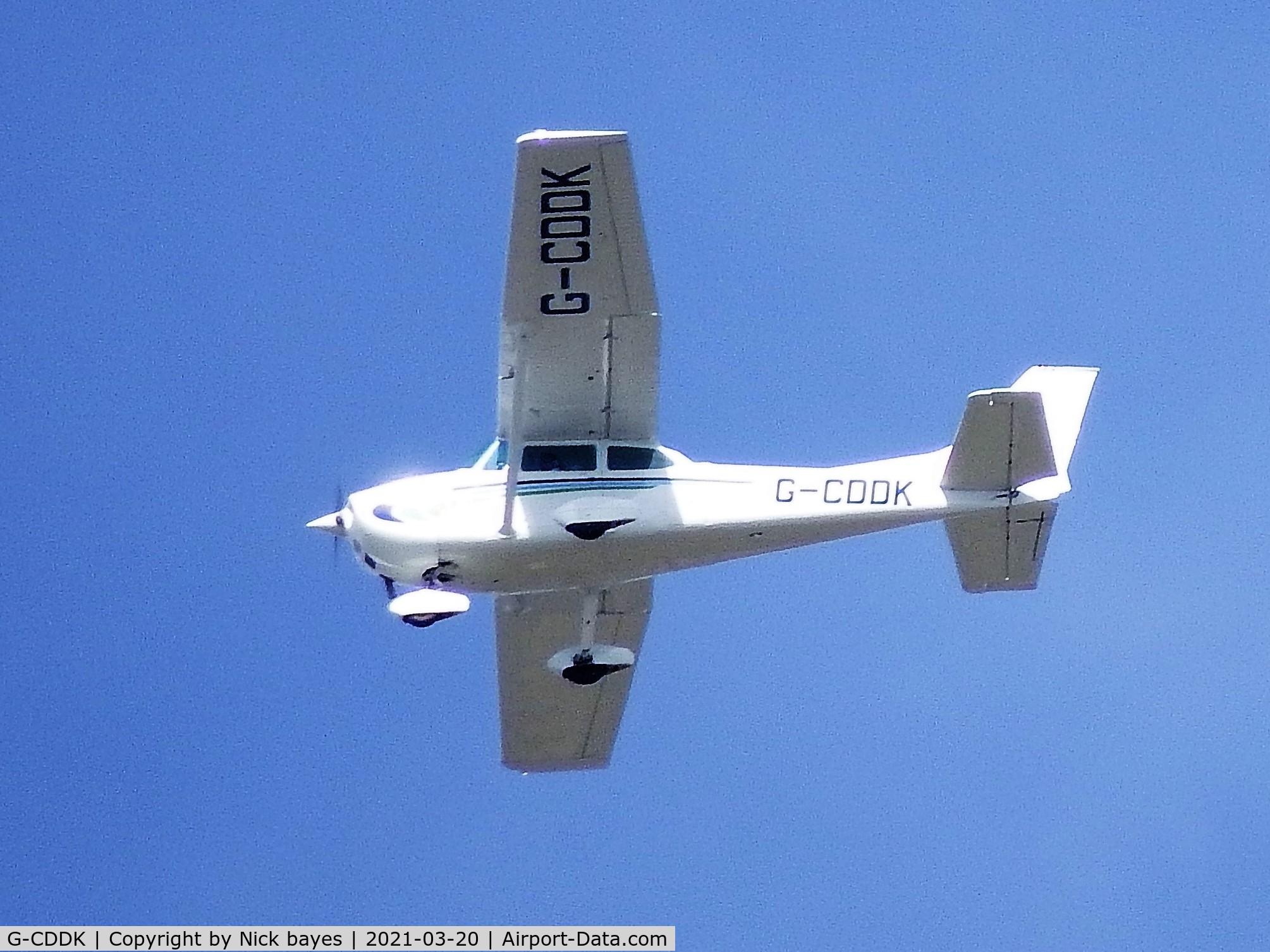 G-CDDK, 1974 Cessna 172M Skyhawk C/N 172-65258, Taken 30th March 2021