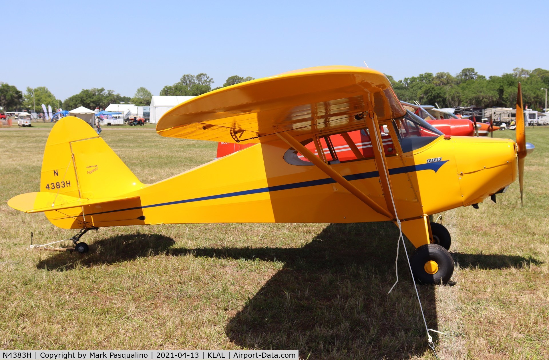 N4383H, 1948 Piper PA-15 Vagabond C/N 15-168, Piper PA-15