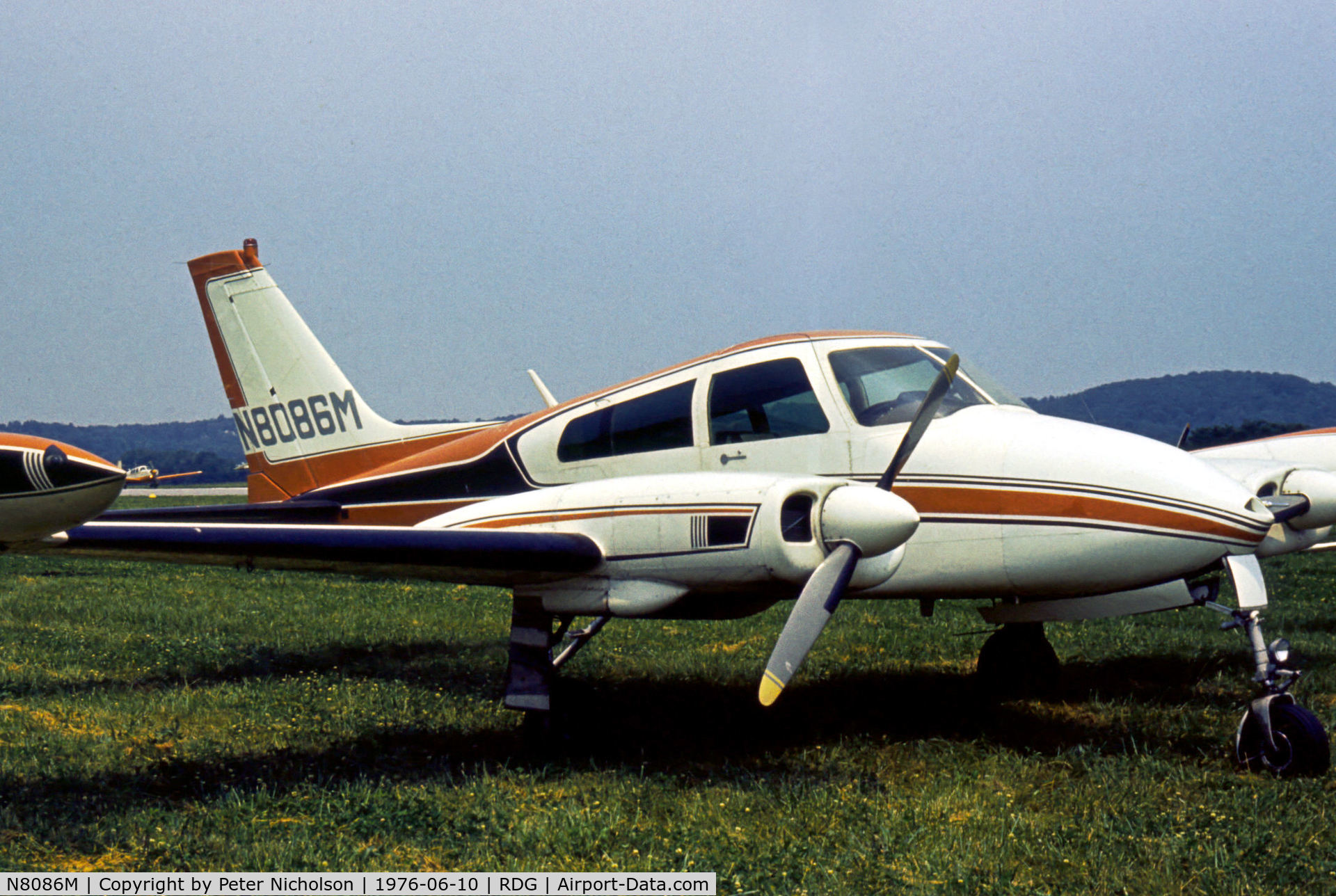 N8086M, 1964 Cessna 310I C/N 310I0086, This Cessna 310 was seen at the 1976 Reading Airshow, Pennsylvania.