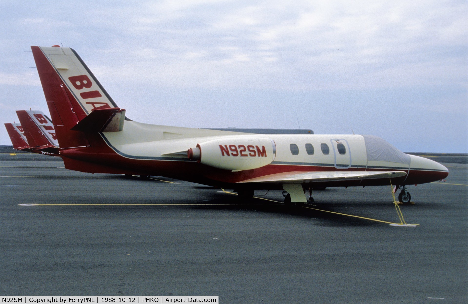 N92SM, 1973 Cessna 500 Citation C/N 500-0124, Big Island Air Ce500