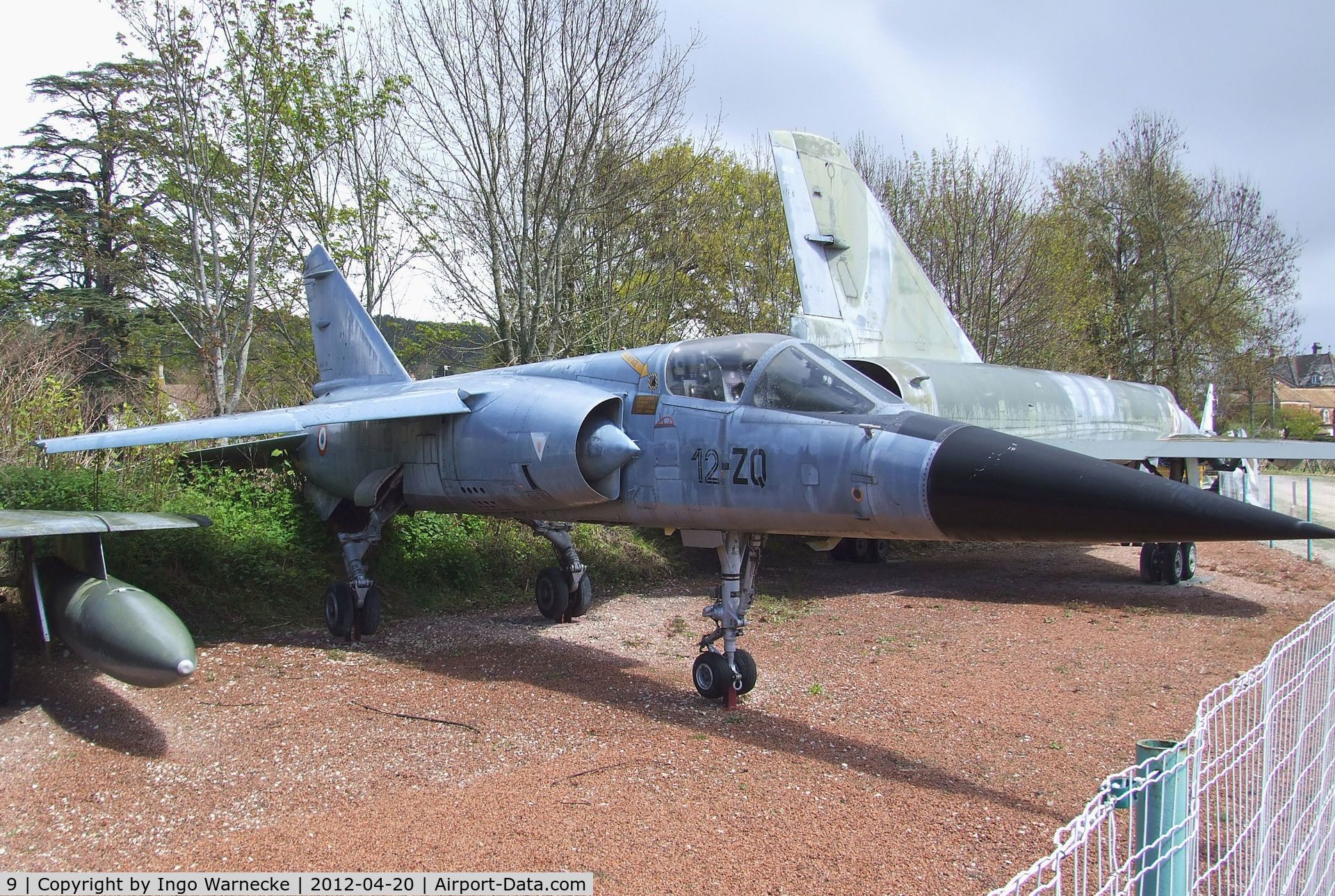 9, Dassault Mirage F.1C C/N 9, Dassault Mirage F.1C at the Musee de l'Aviation du Chateau, Savigny-les-Beaune